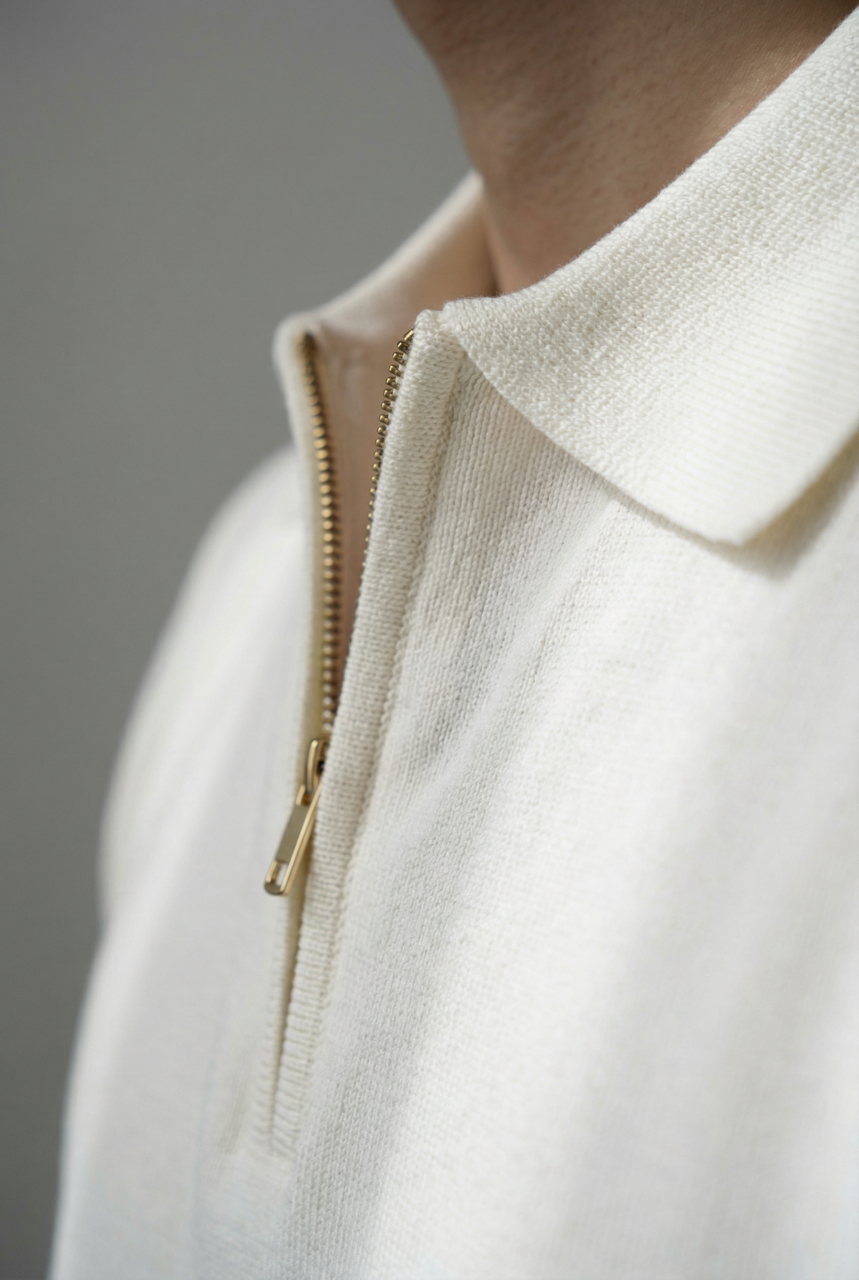 Men's Zip Polo Shirt