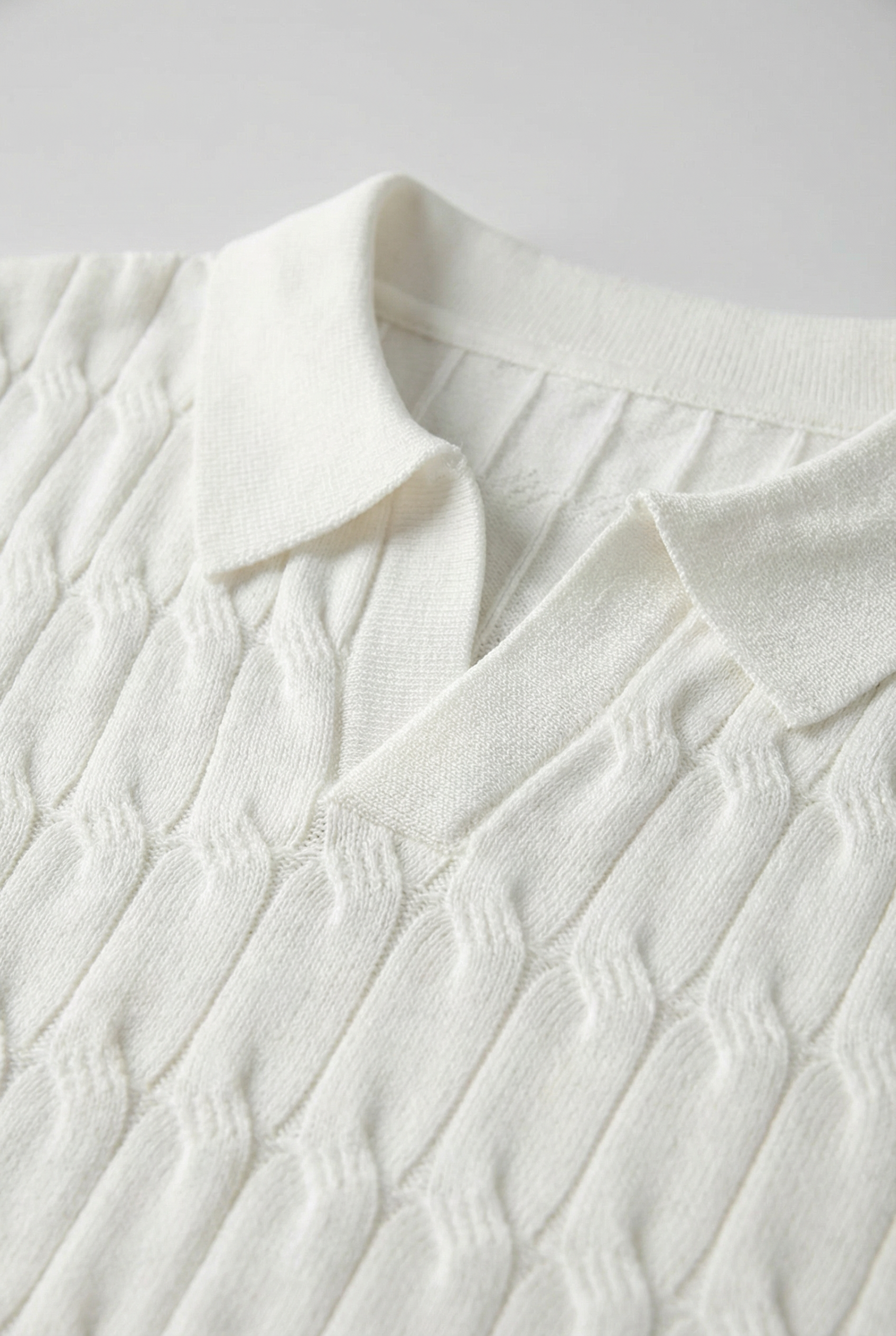 Men's Short Sleeve Knit Polo Shirt