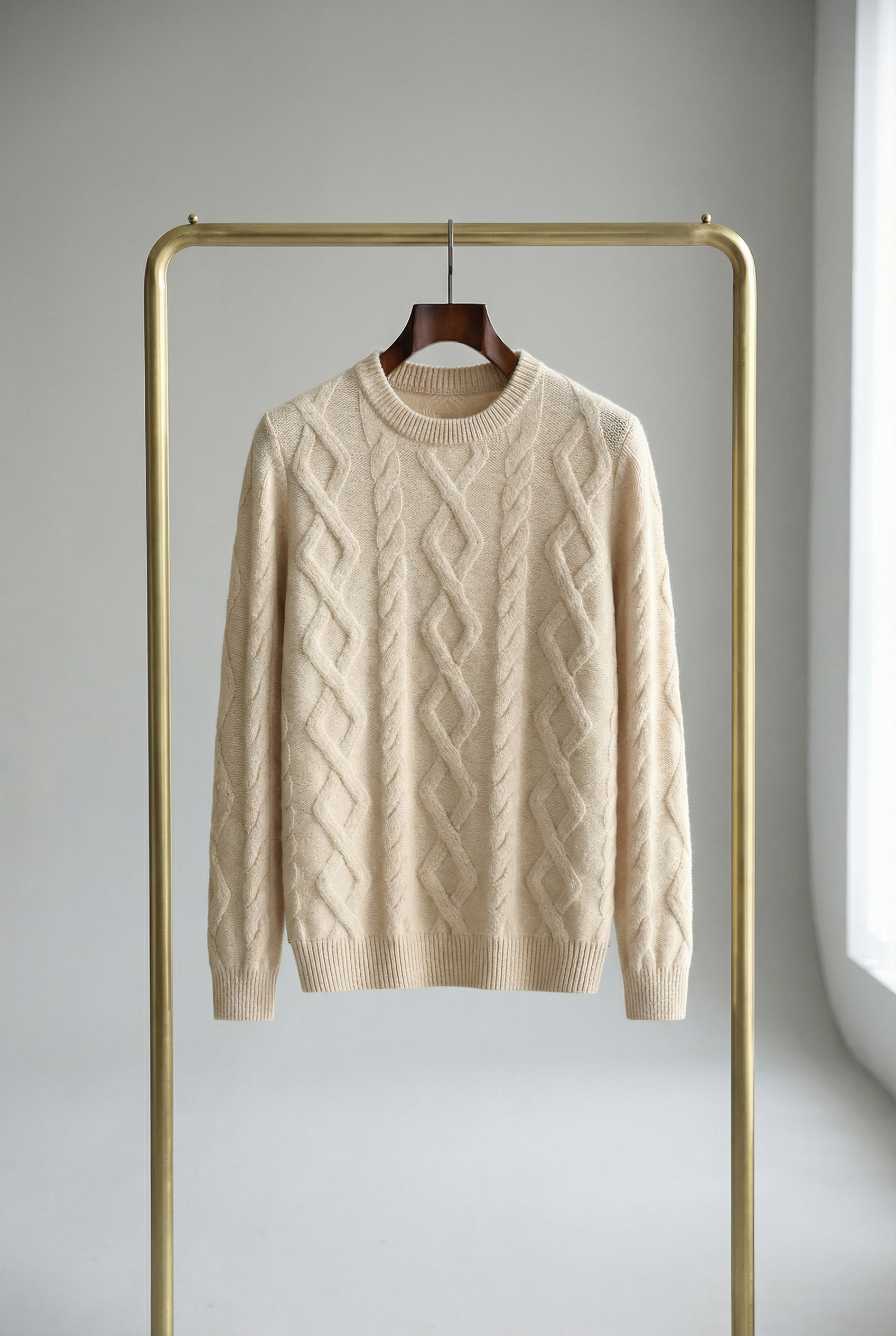 Men's Cable Knit Jumper
