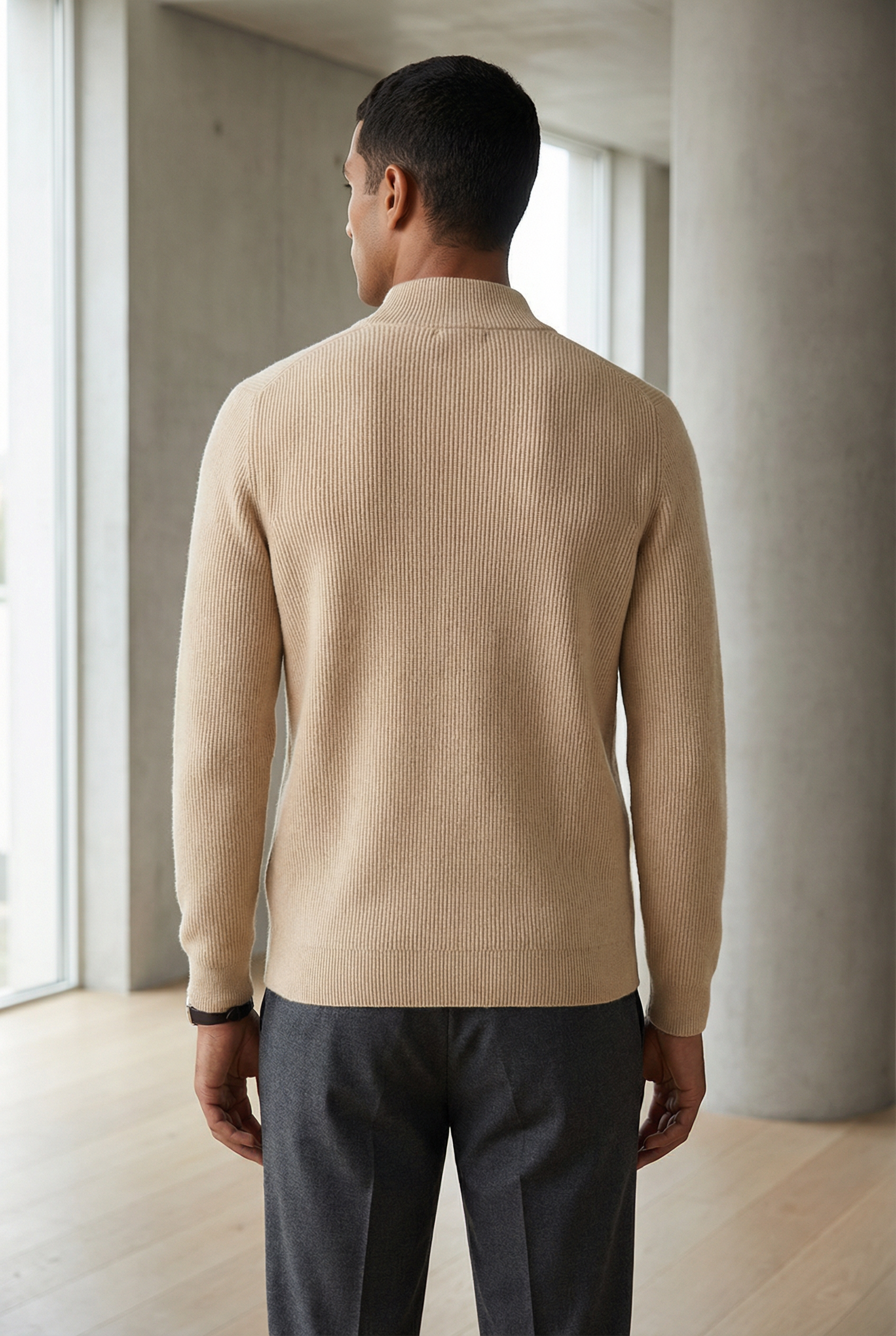 Men's Full Zip Jumper