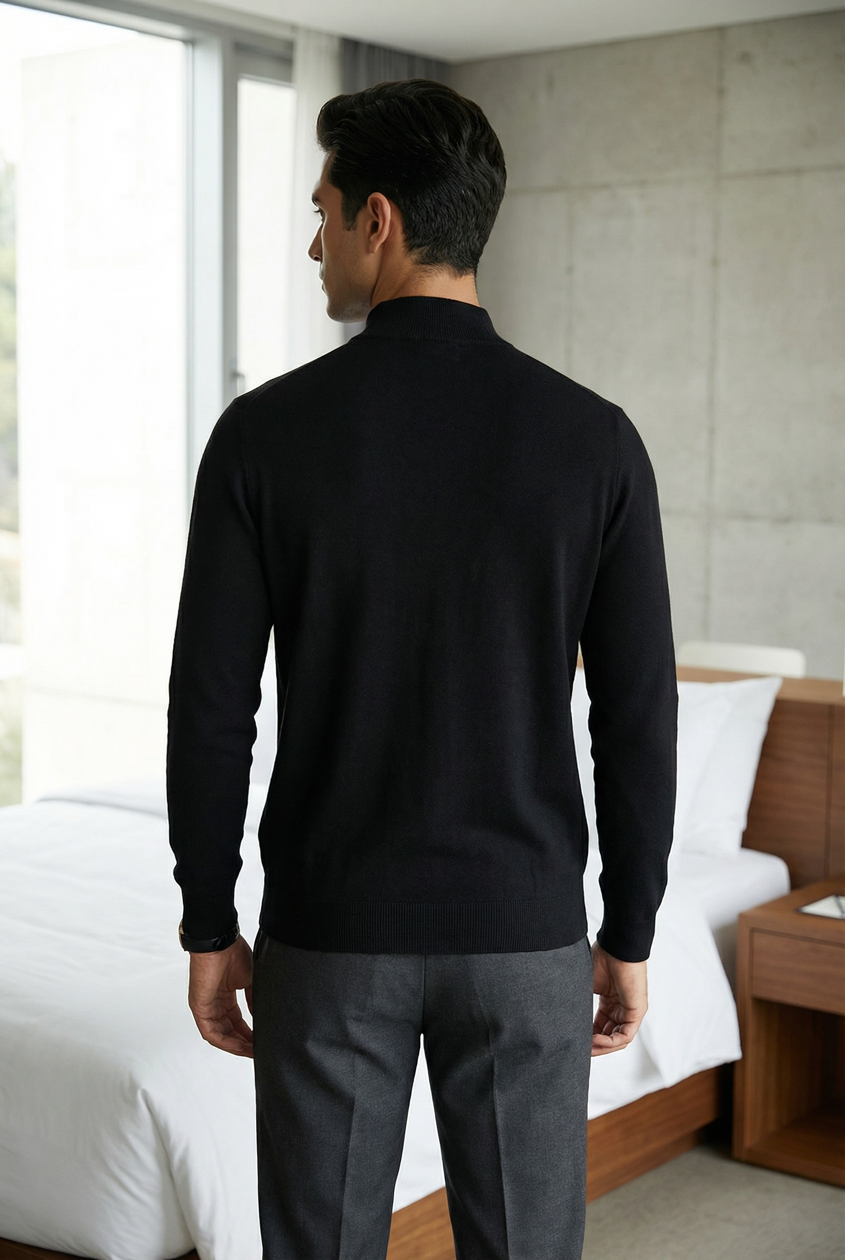 Men's Roll Neck Jumper