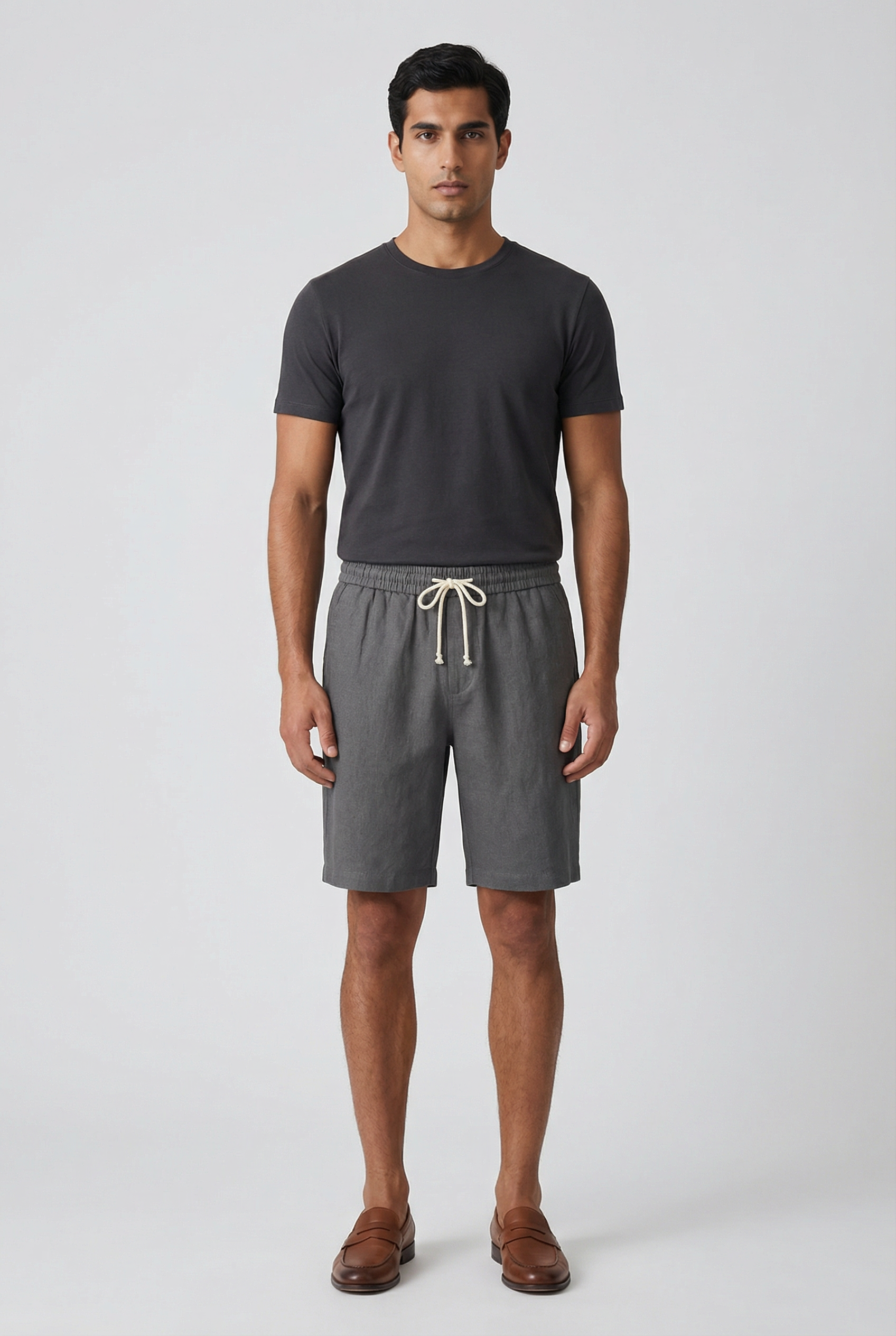 Men's Linen Relaxed Fit Shorts