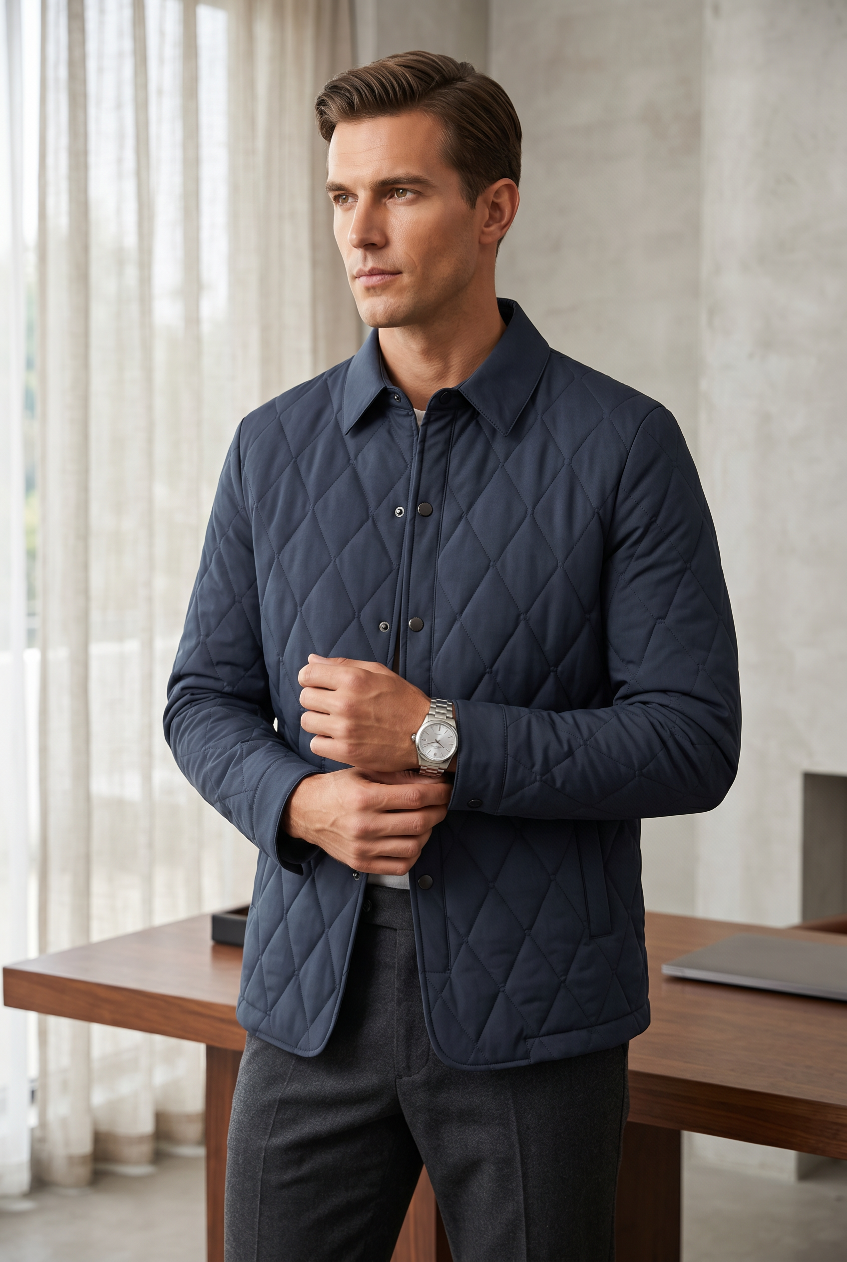 Men's Quilted Jacket