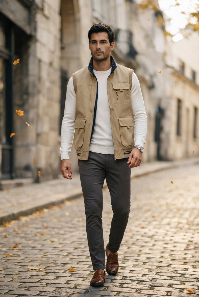 Men's Designer Gilet