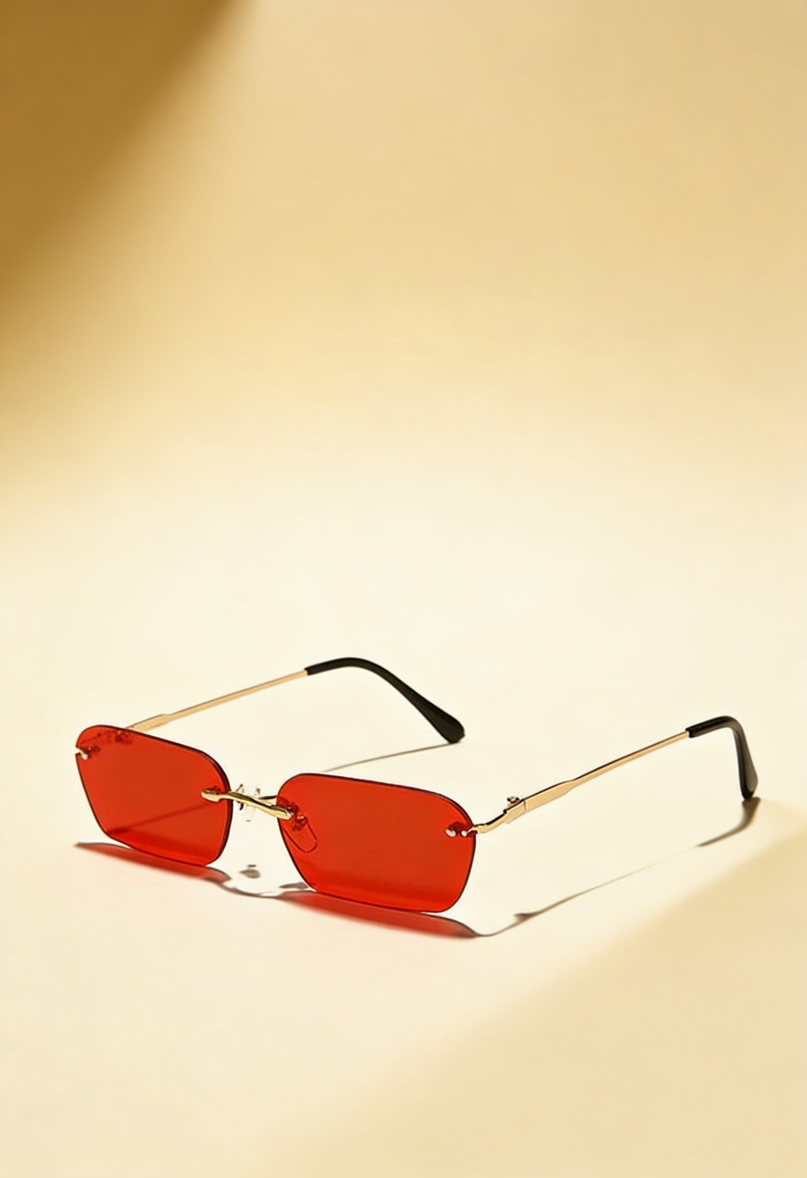 Men's Rimless Sunglasses