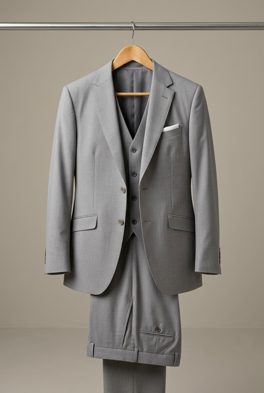 Men's Slim Fit Three Piece Suit