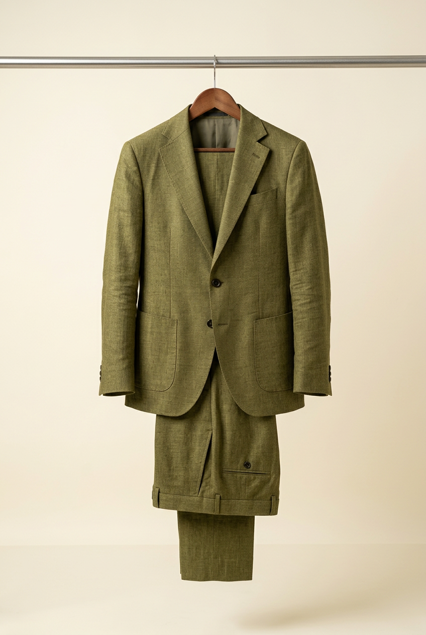 Men's Slim Fit Summer Suit