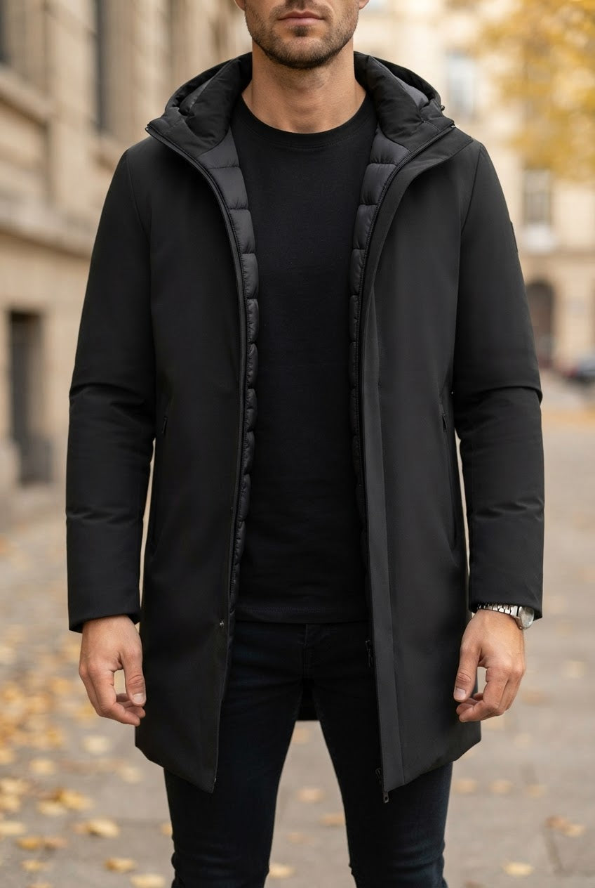 Men's Parka Hooded Jacket