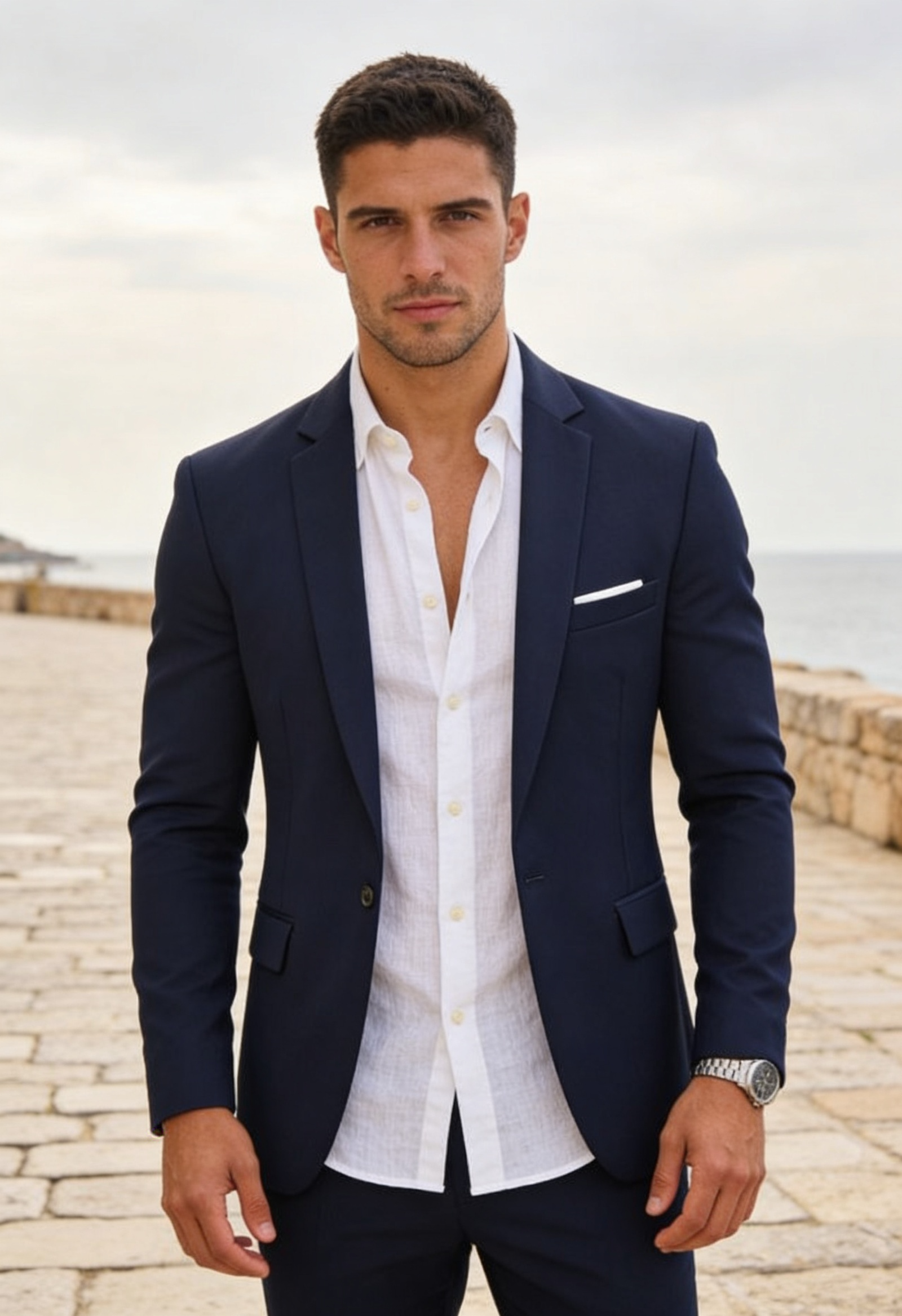 Men's Slim Fit Blazer – Structured