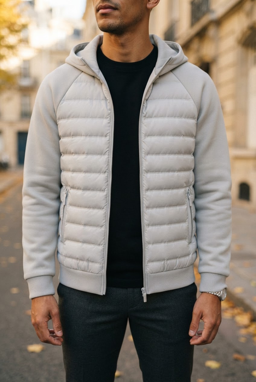Men's Hooded Down Jacket