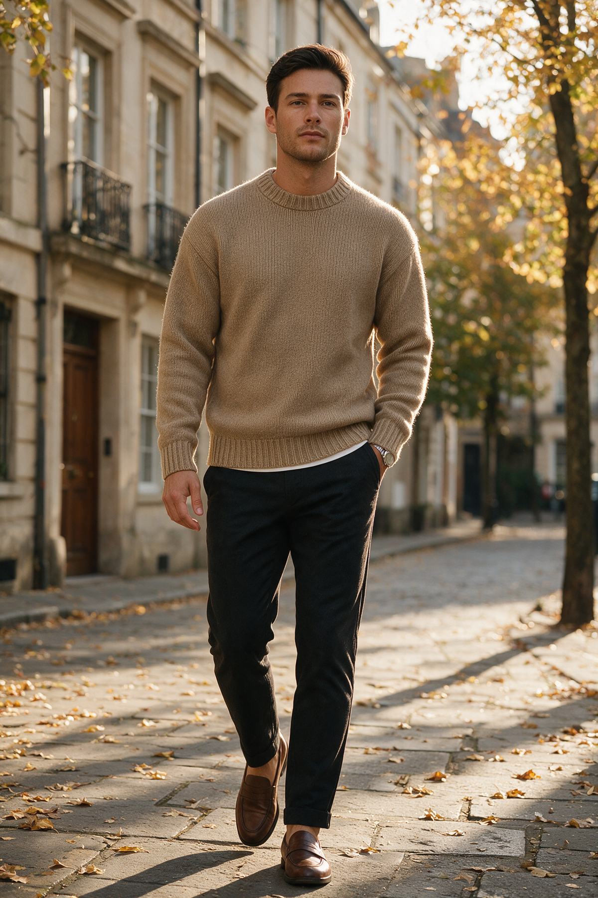 Men's Chunky Knit Jumper