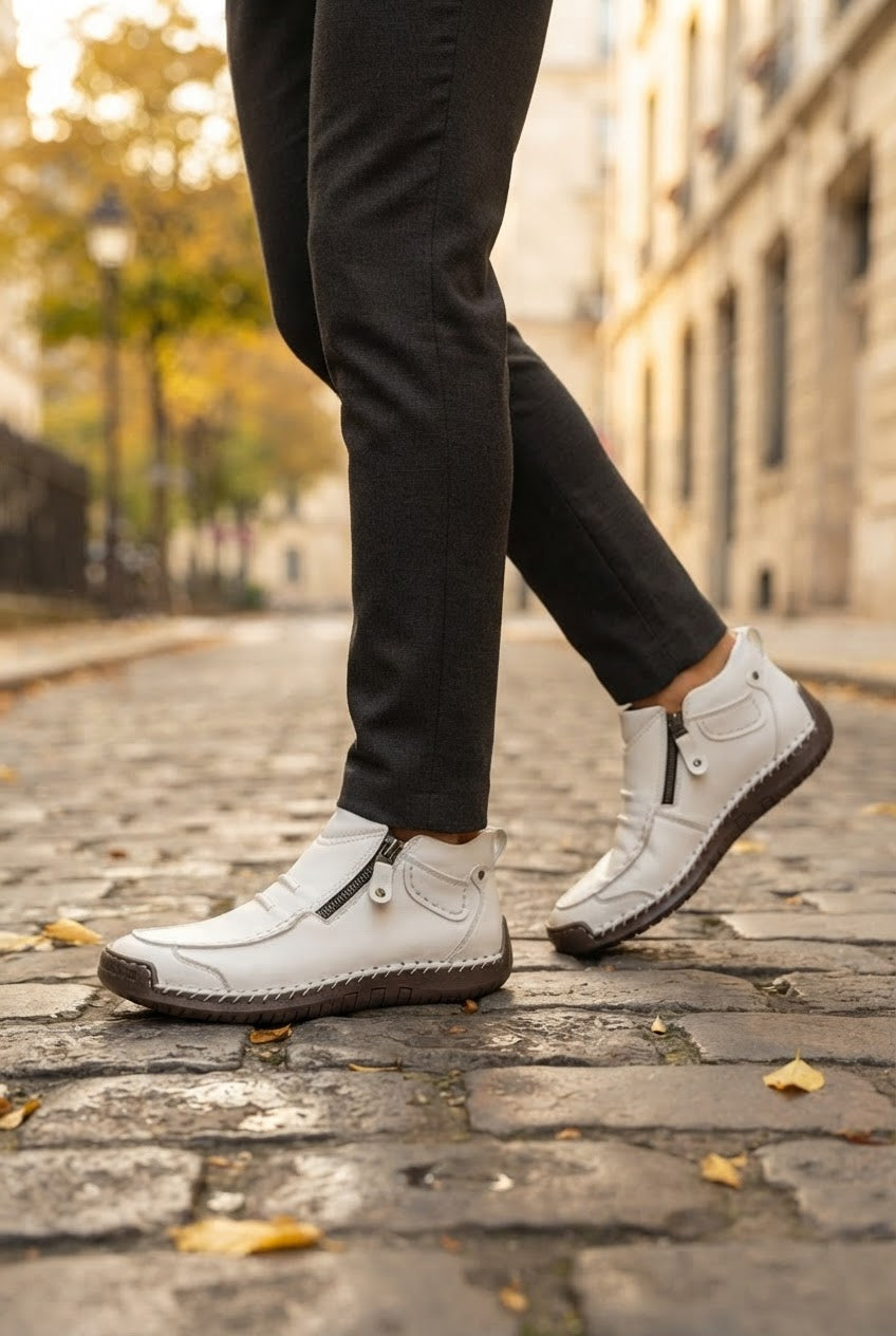 Men's Leather Comfort Boots