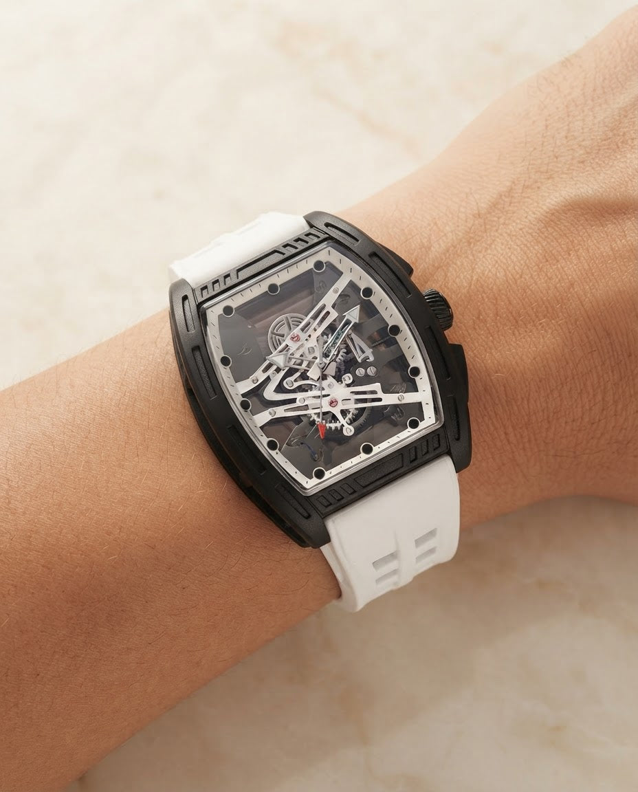 Men's Skeleton Sport Watch
