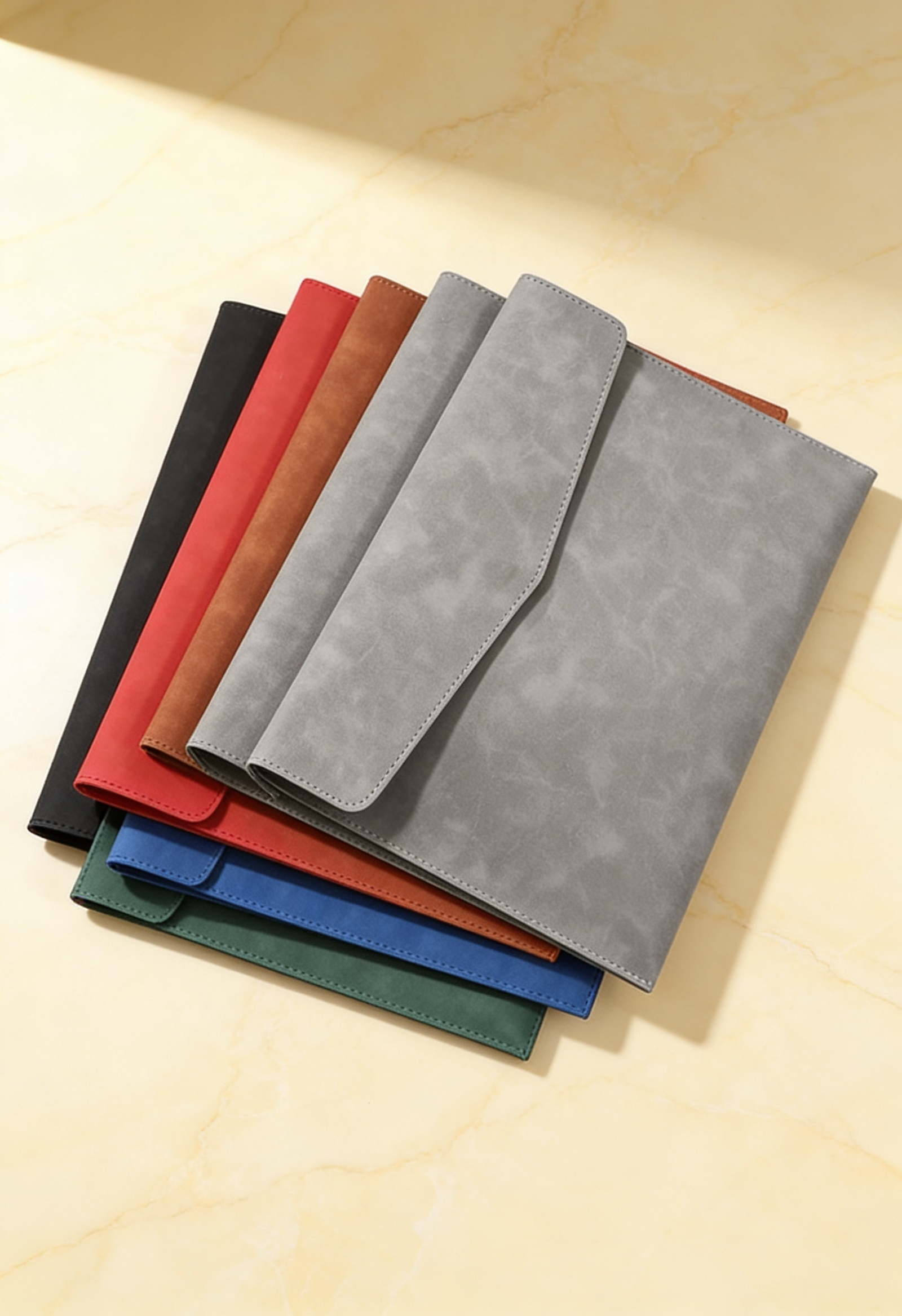 Men's Leather Clutch Bag – Document Organiser