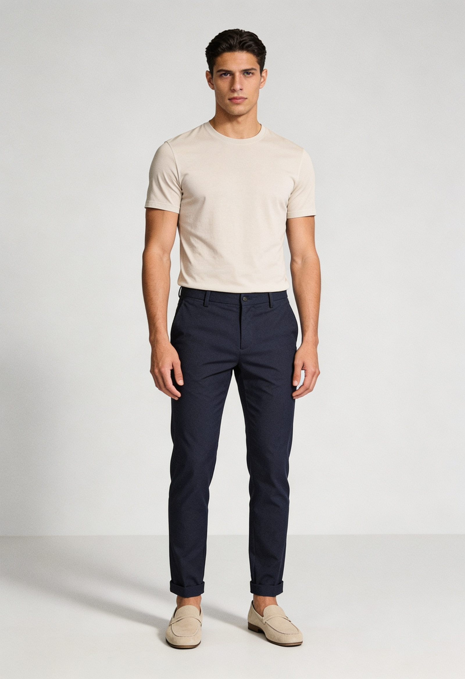 Men's Slim Fit Chino Trousers