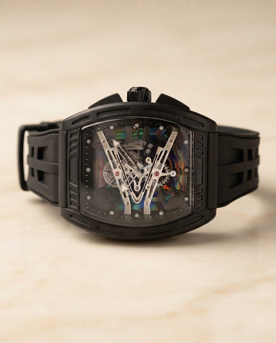 Men's Skeleton Sport Watch