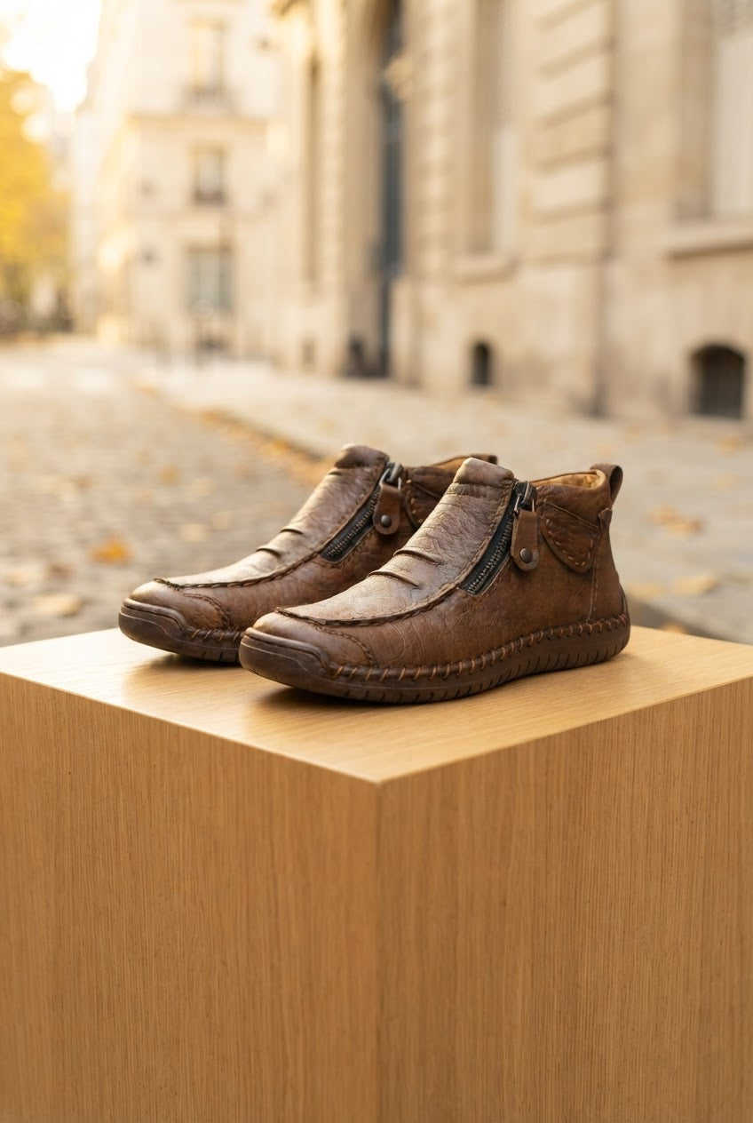 Men's Leather Comfort Boots