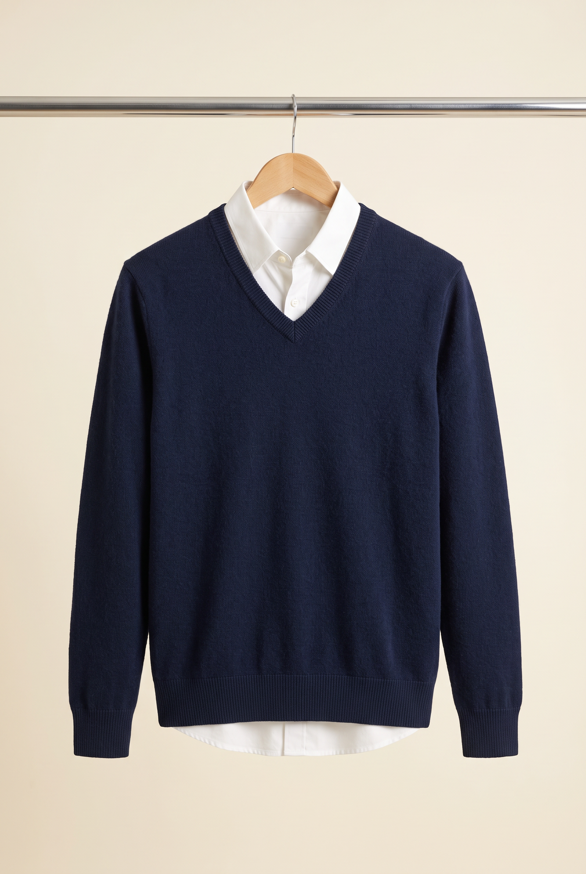 Men's V-Neck Jumper