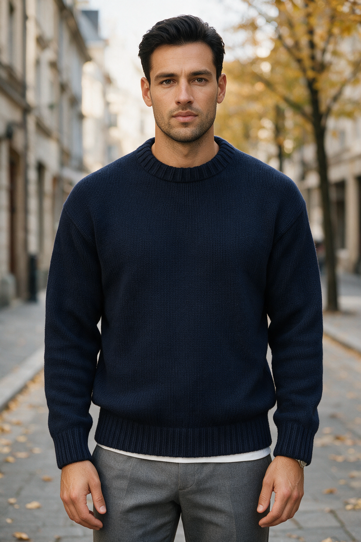 Men's Chunky Knit Jumper