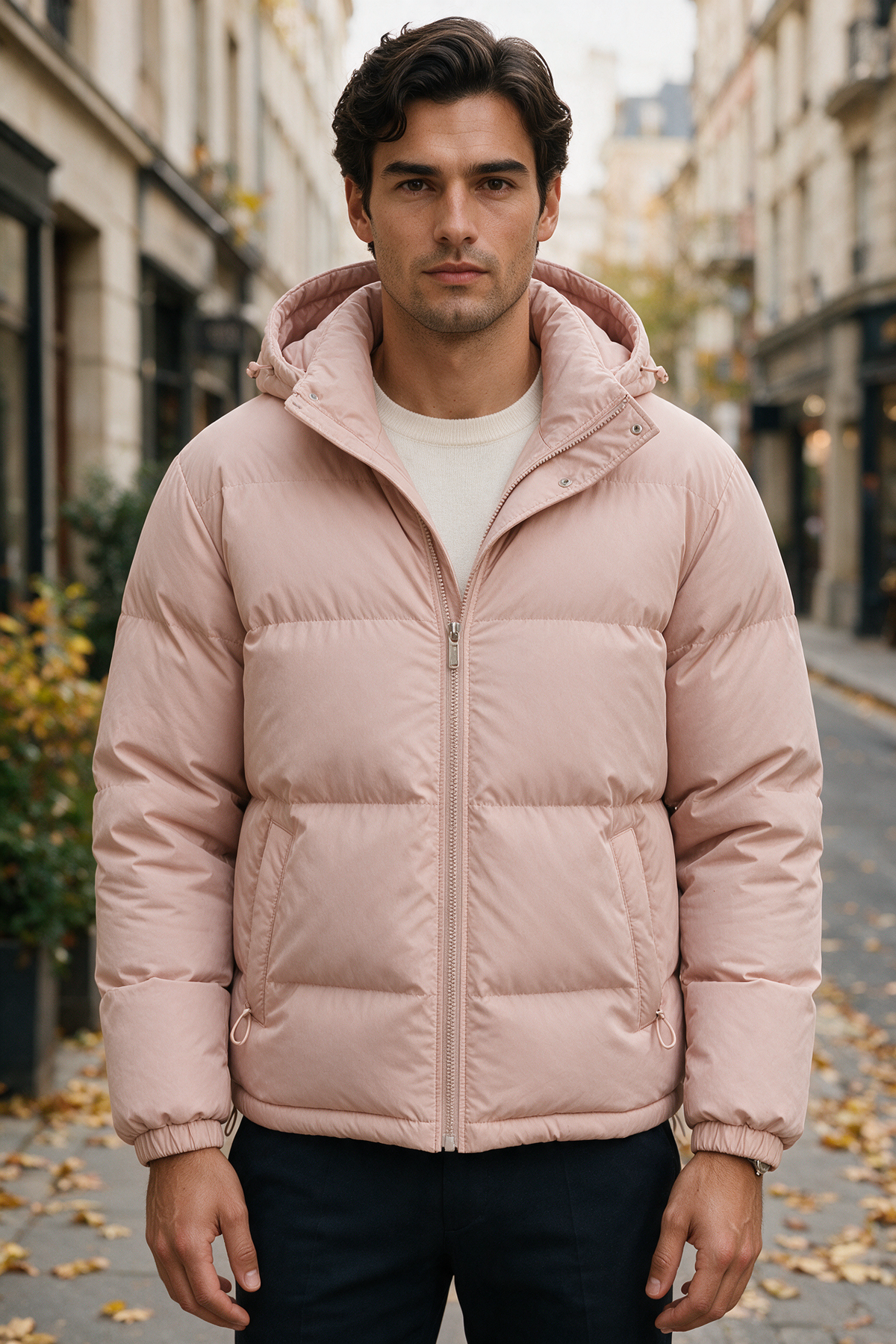 Men's Hooded Puffer Jacket