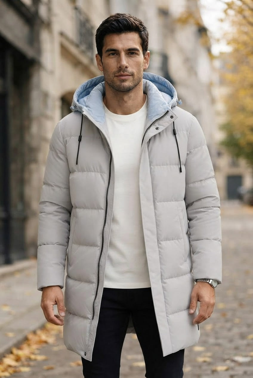 Men's Long Puffer Jacket