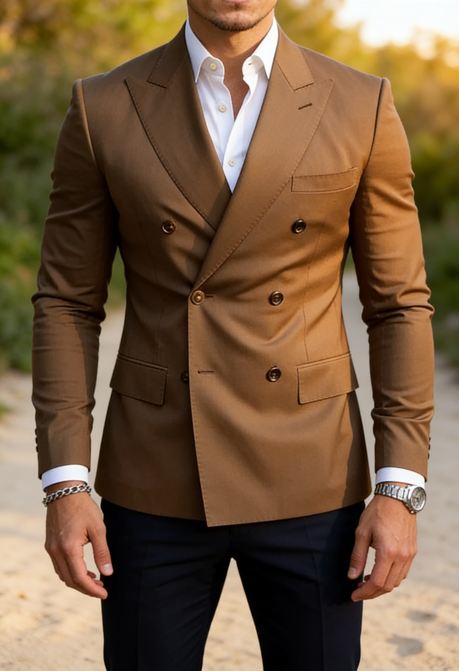 Men's Double Breasted Blazer