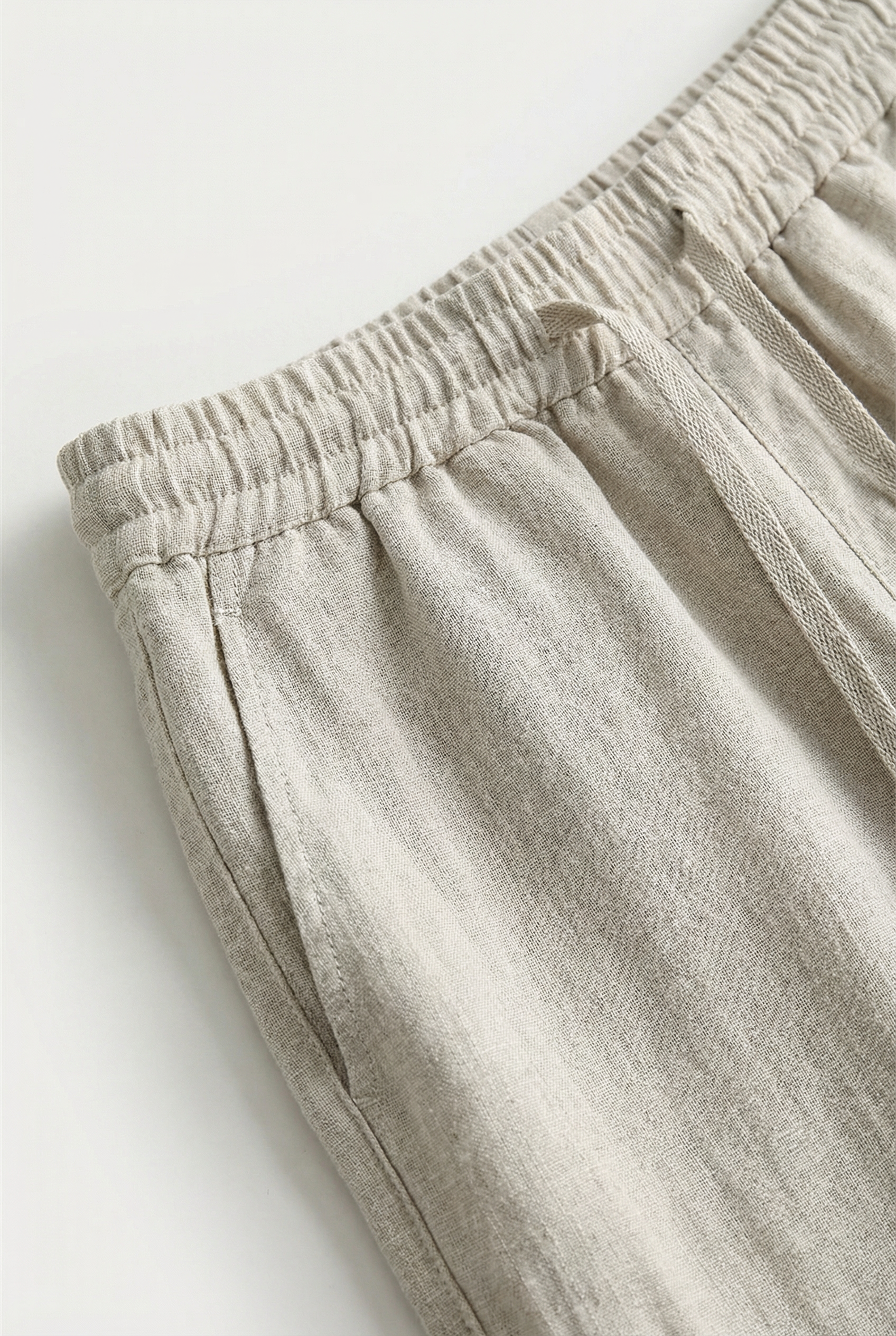 Men's Linen Relaxed Fit Trousers