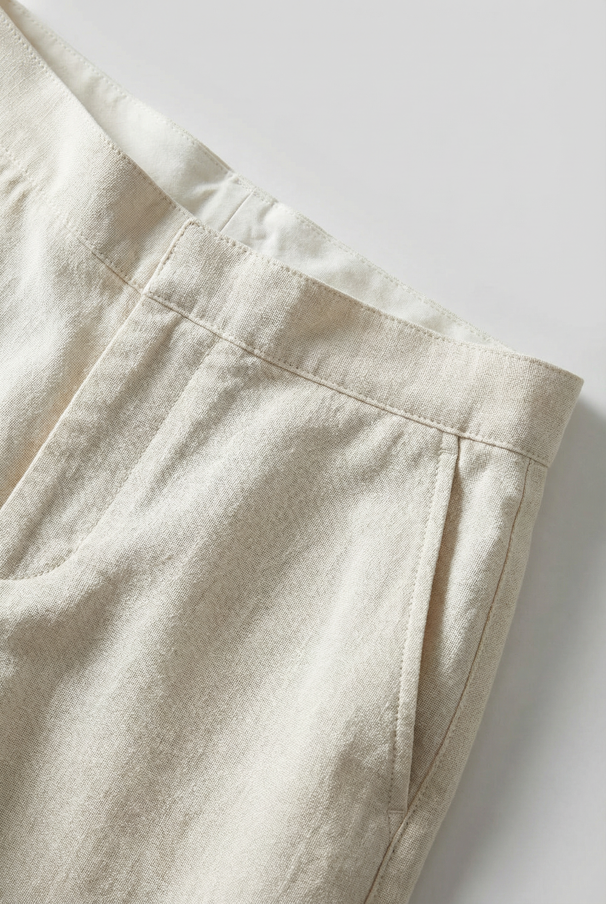 Men's Linen Tailored Shorts