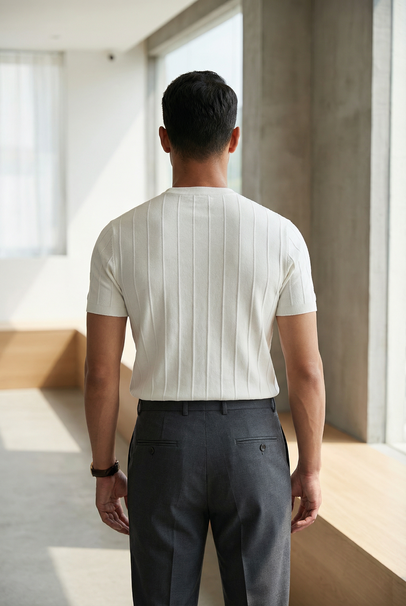 Men's Ribbed T-Shirt