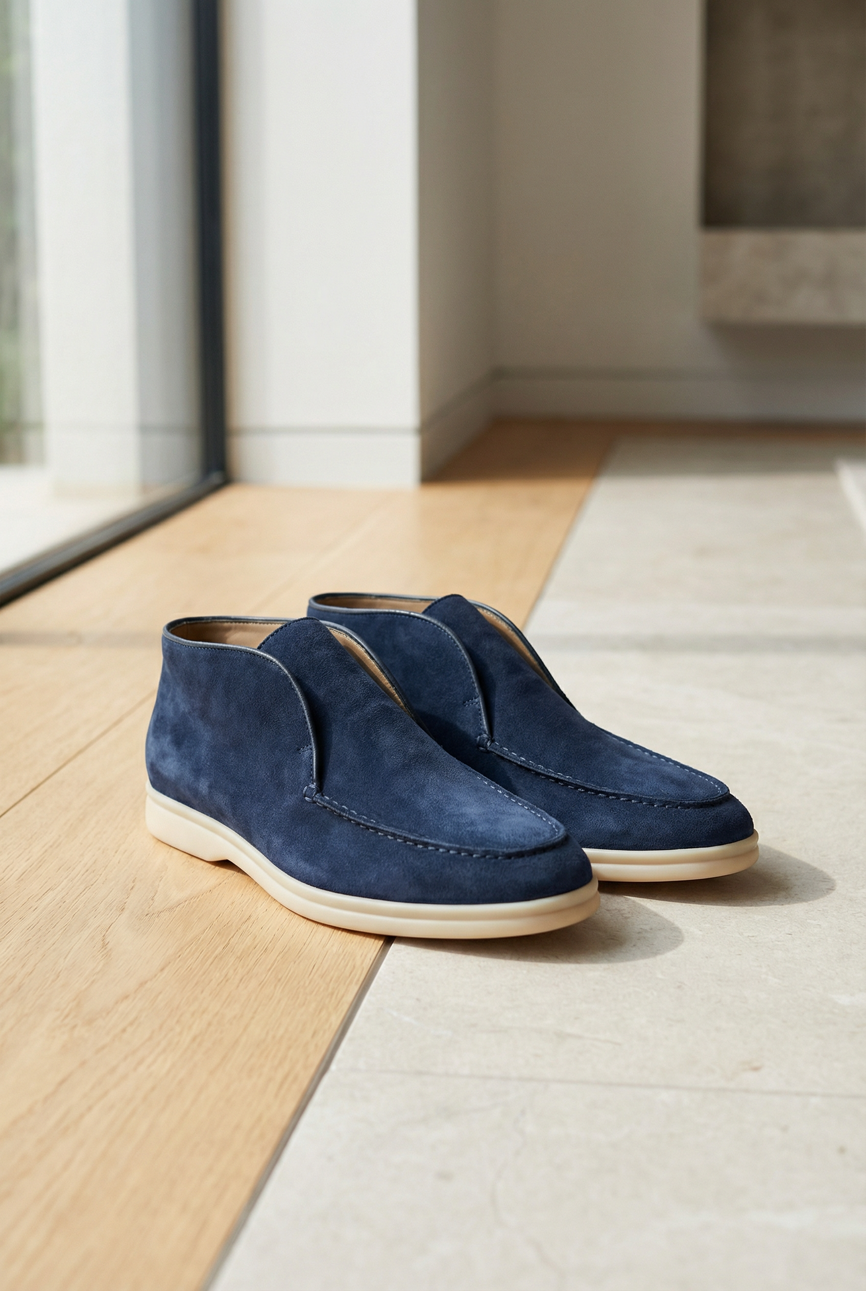 Men's Suede Slip-On Shoes