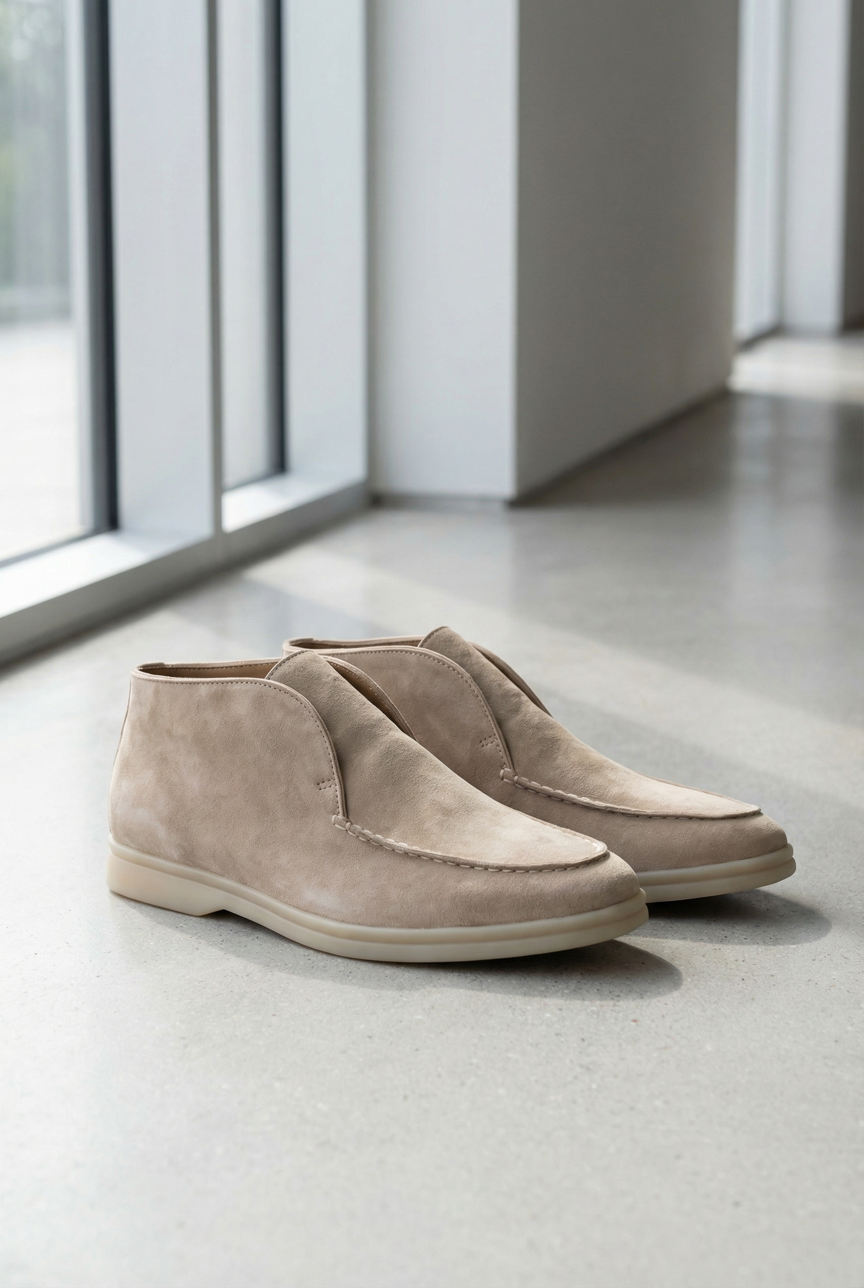 Men's Suede Slip-On Shoes