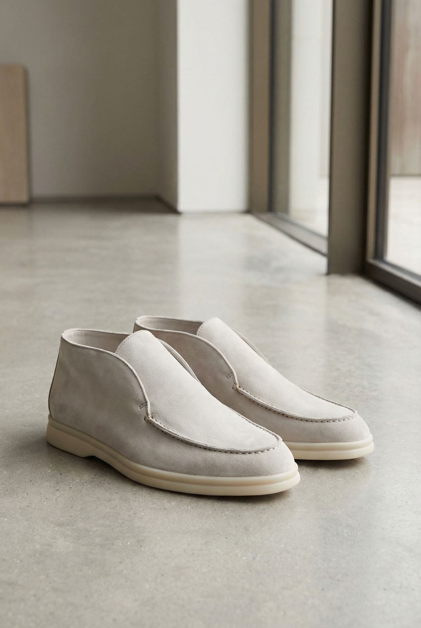 Men's Suede Slip-On Shoes