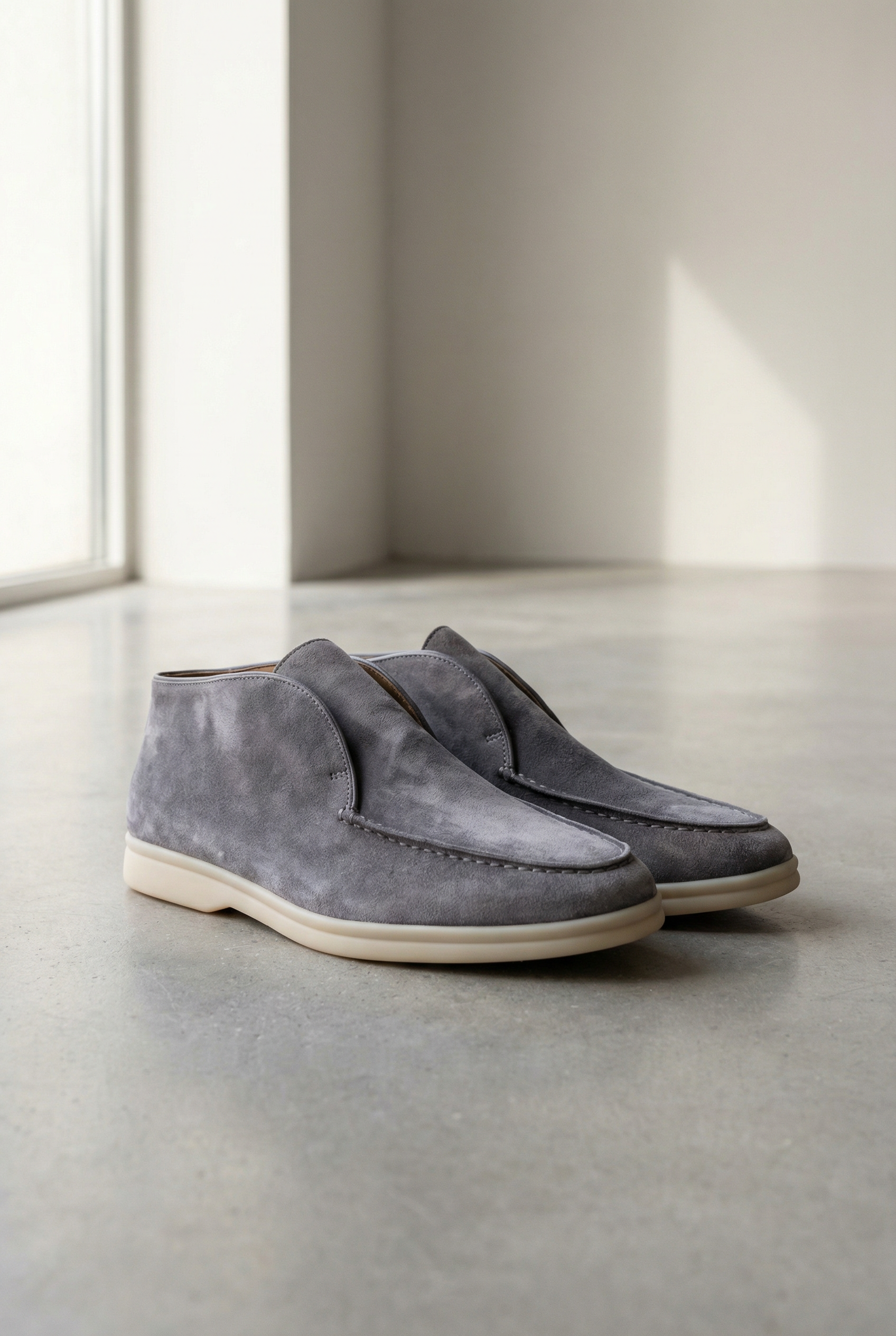 Men's Suede Slip-On Shoes