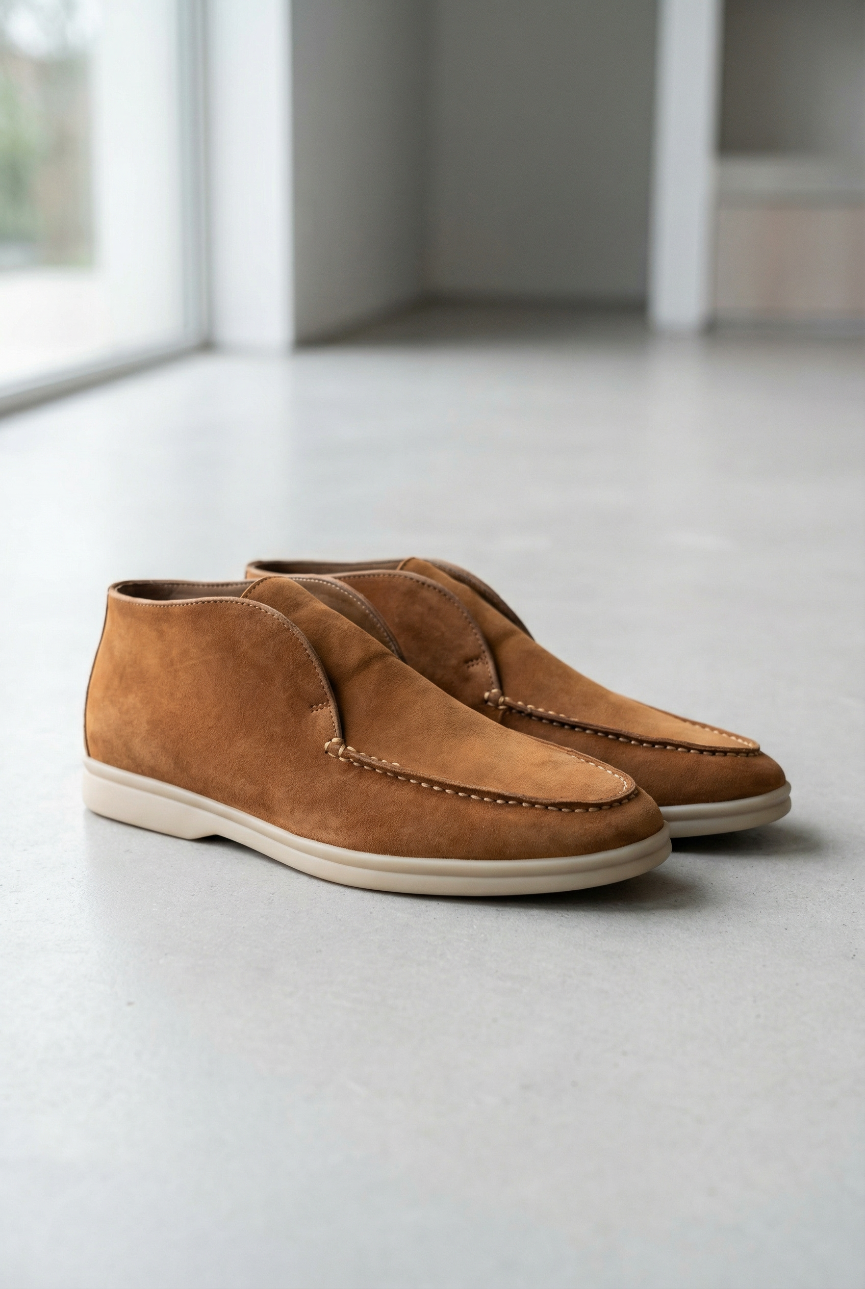 Men's Suede Slip-On Shoes