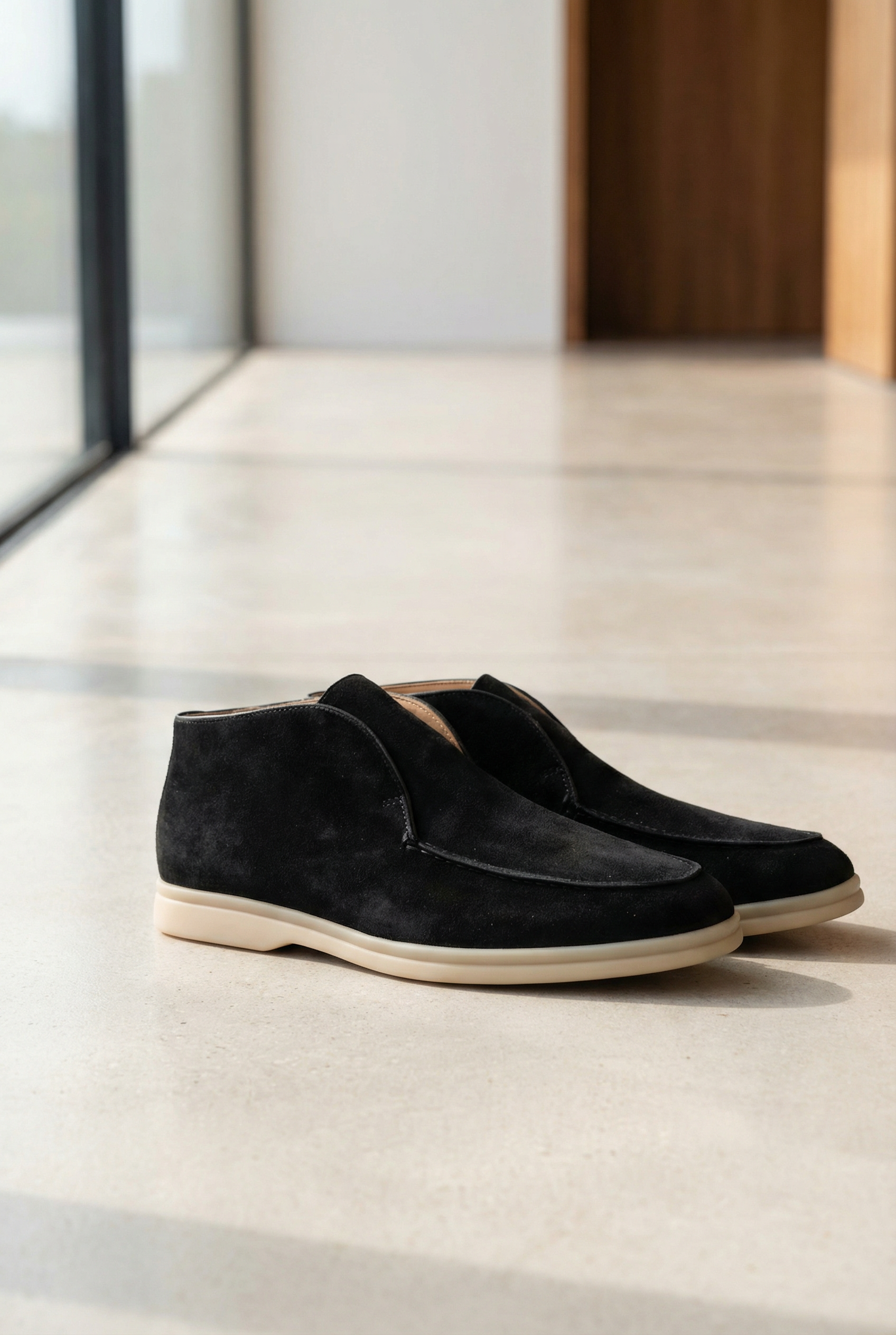 Men's Suede Slip-On Shoes