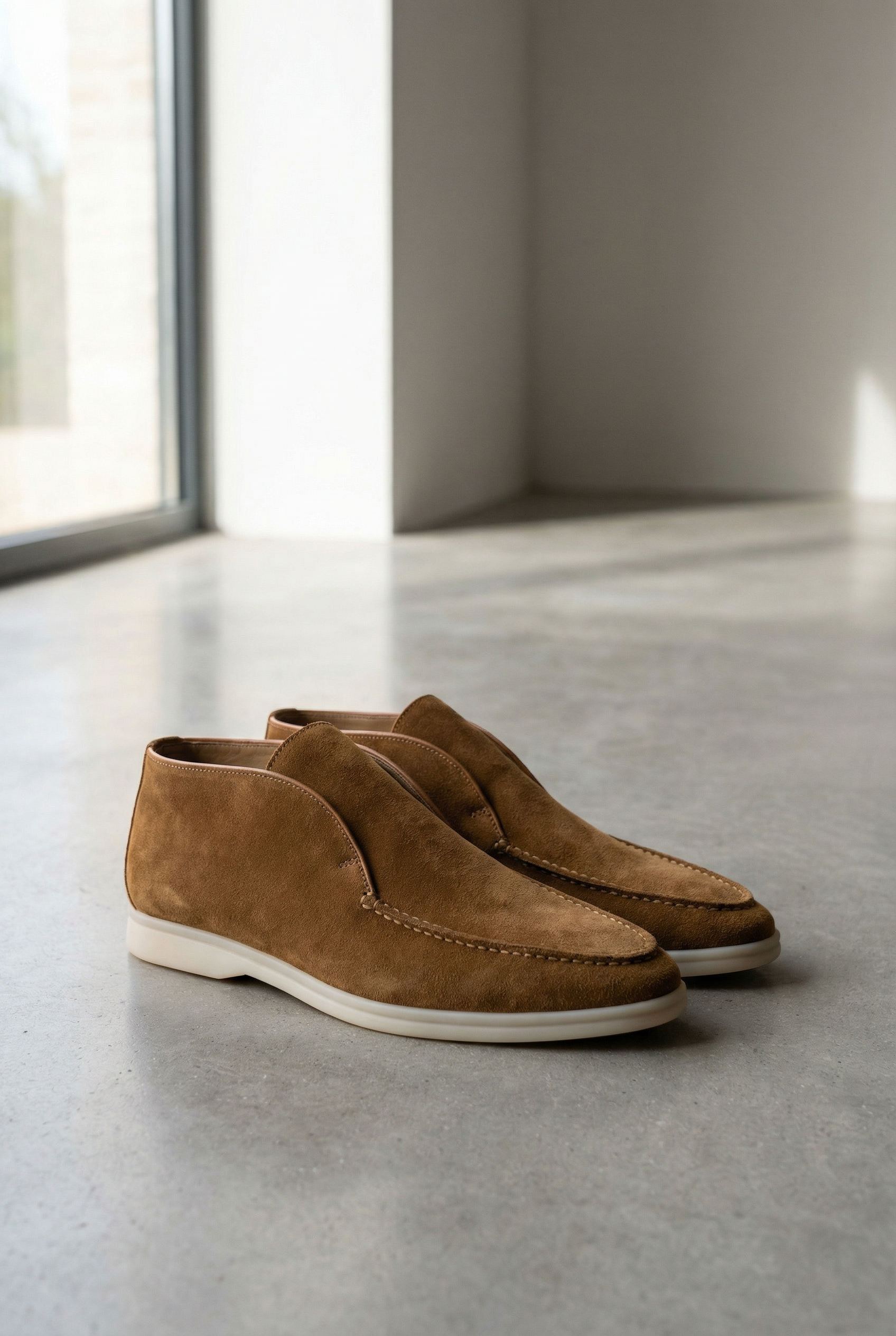 Men's Suede Slip-On Shoes