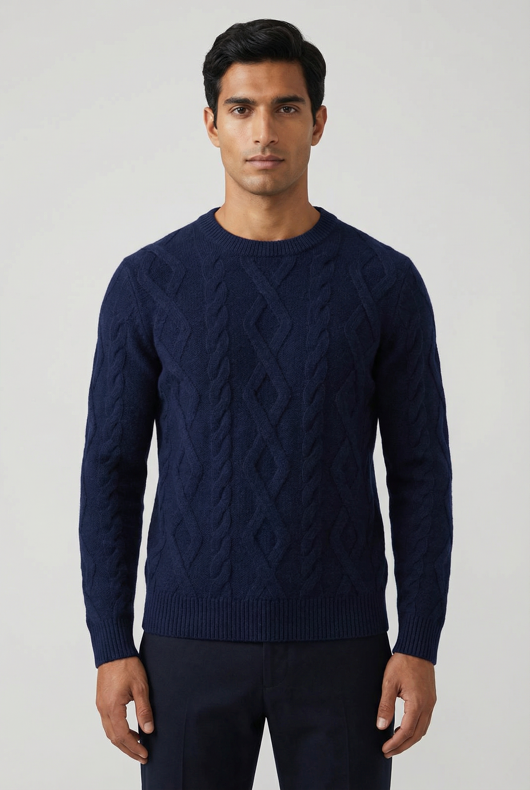 Men's Cable Knit Jumper