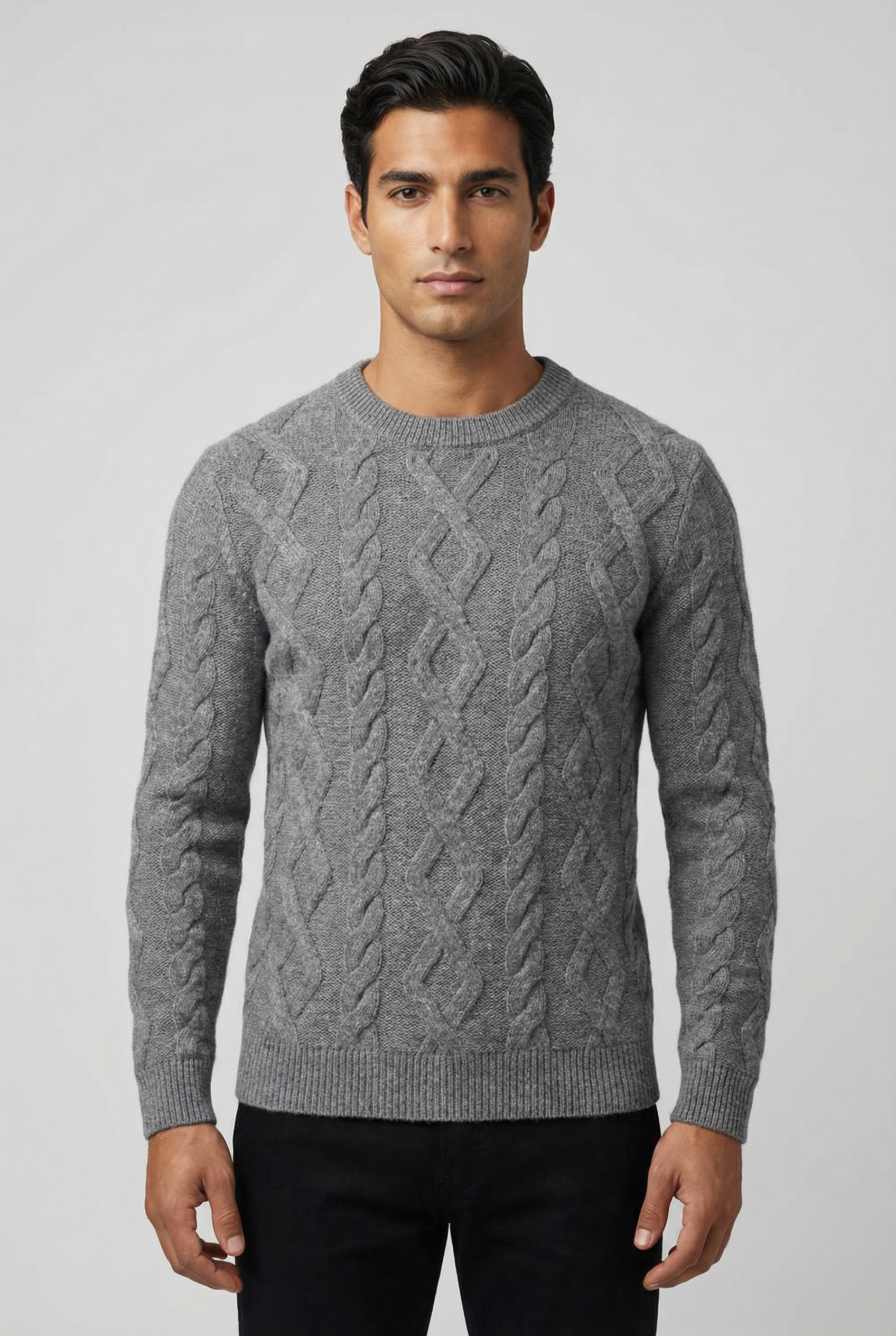 Men's Cable Knit Jumper