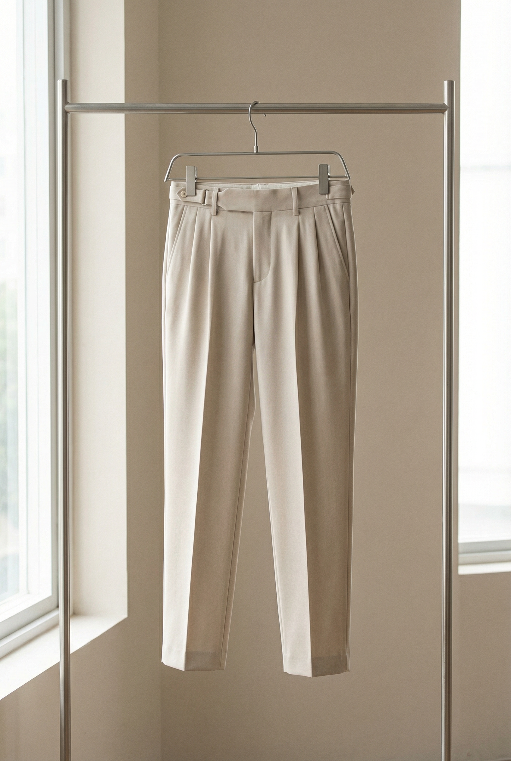 Men's Pleated Trousers