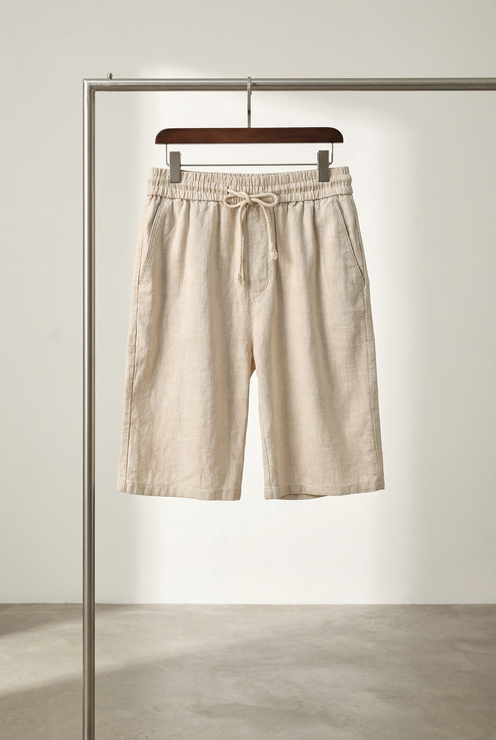 Men's Linen Relaxed Fit Shorts