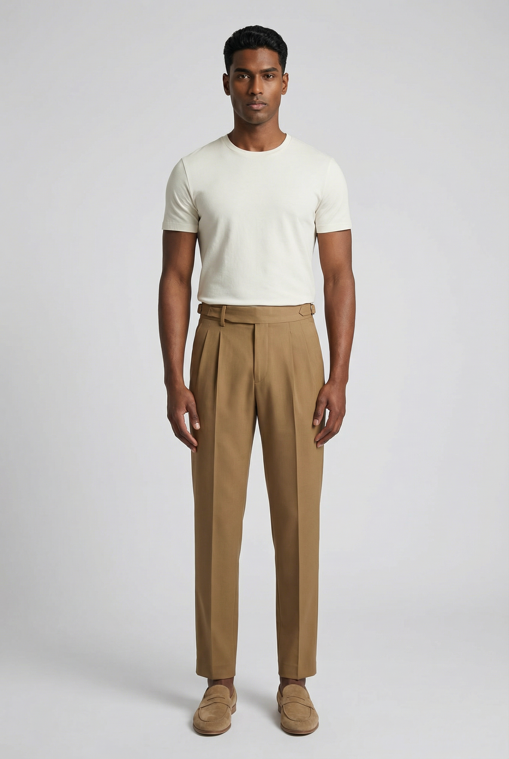 Men's Pleated Trousers