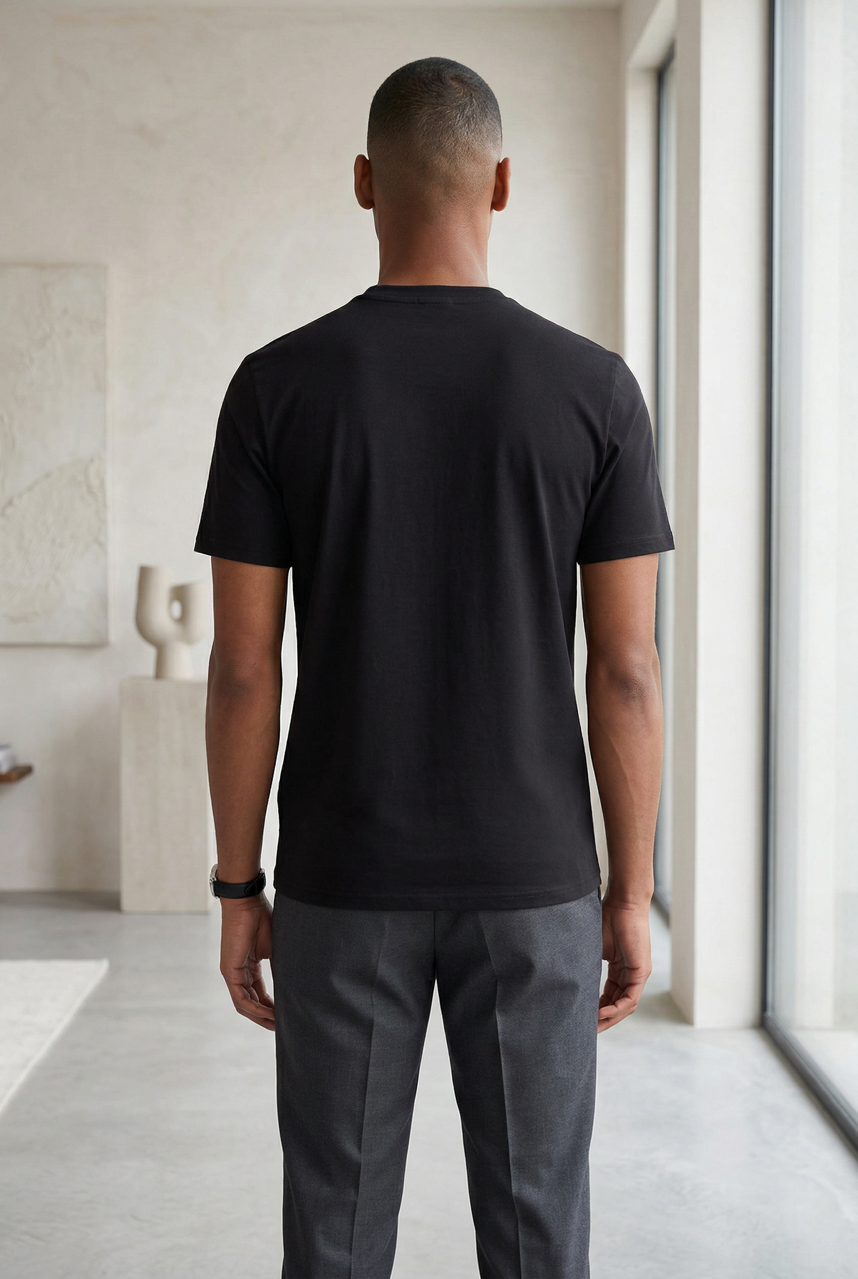 Men's Crew Neck Cotton T-Shirt