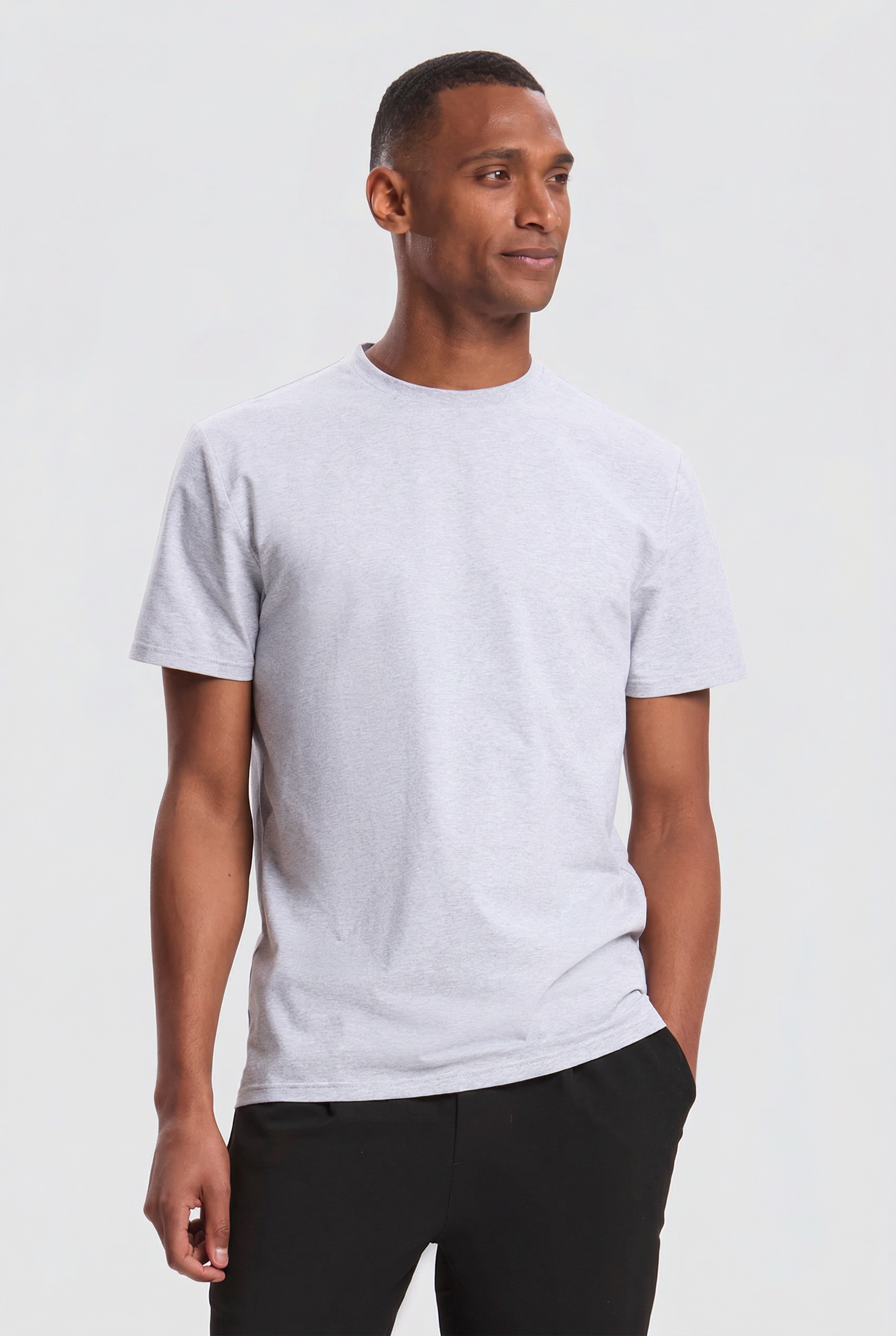Men's Crew Neck Cotton T-Shirt