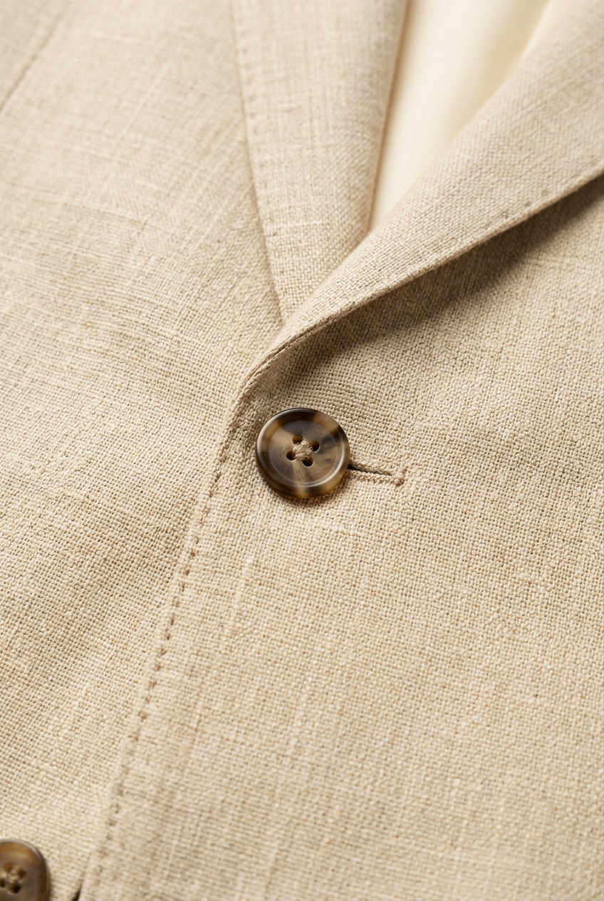 Men's Linen Two Piece Suit – Summer Edition