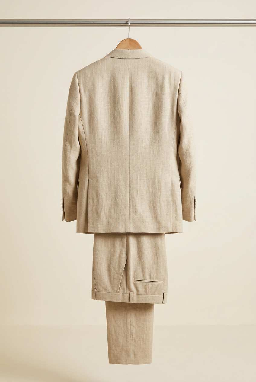 Men's Linen Two Piece Suit – Summer Edition