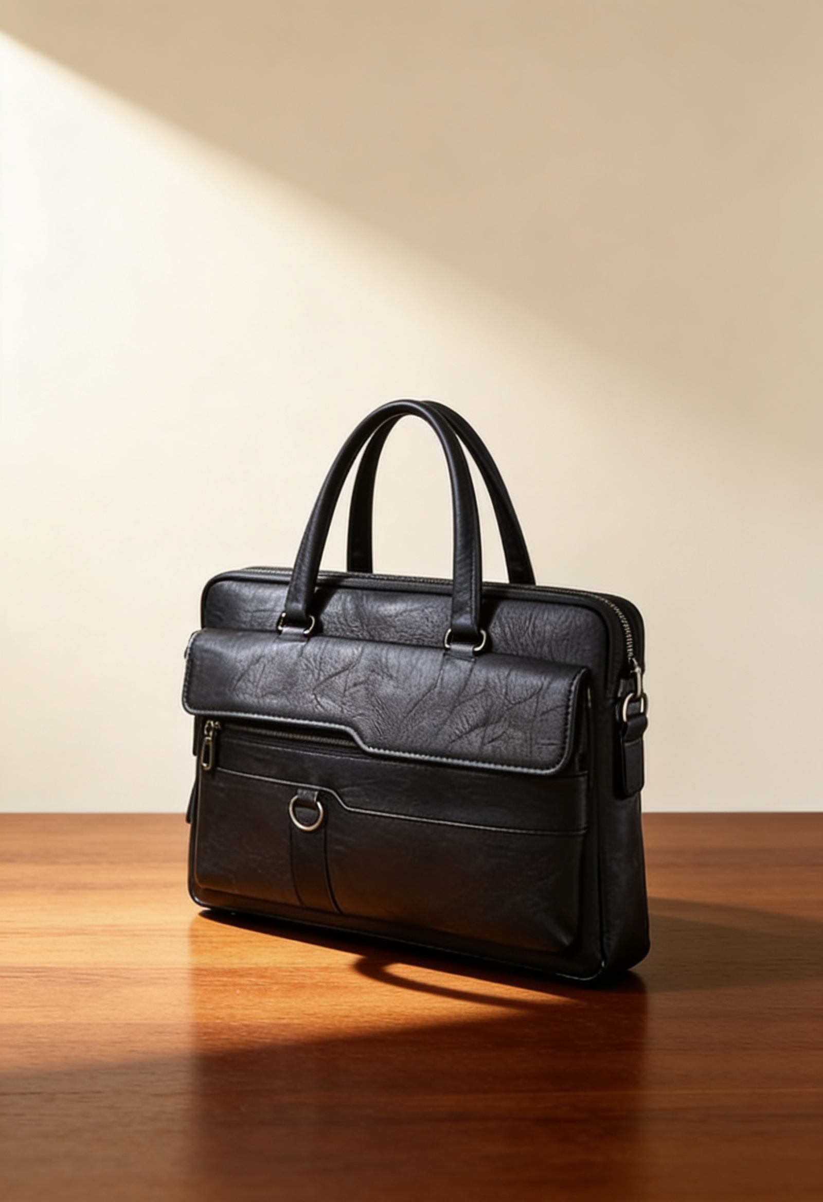 Men's Leather Briefcase Bag