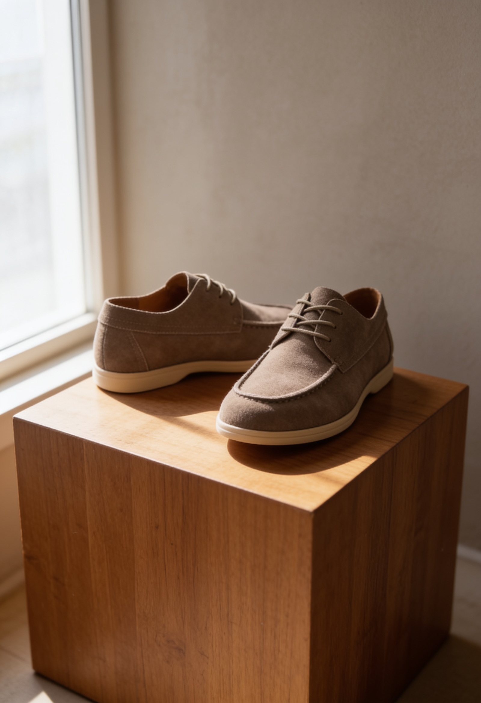 Men's Suede Boat Shoes