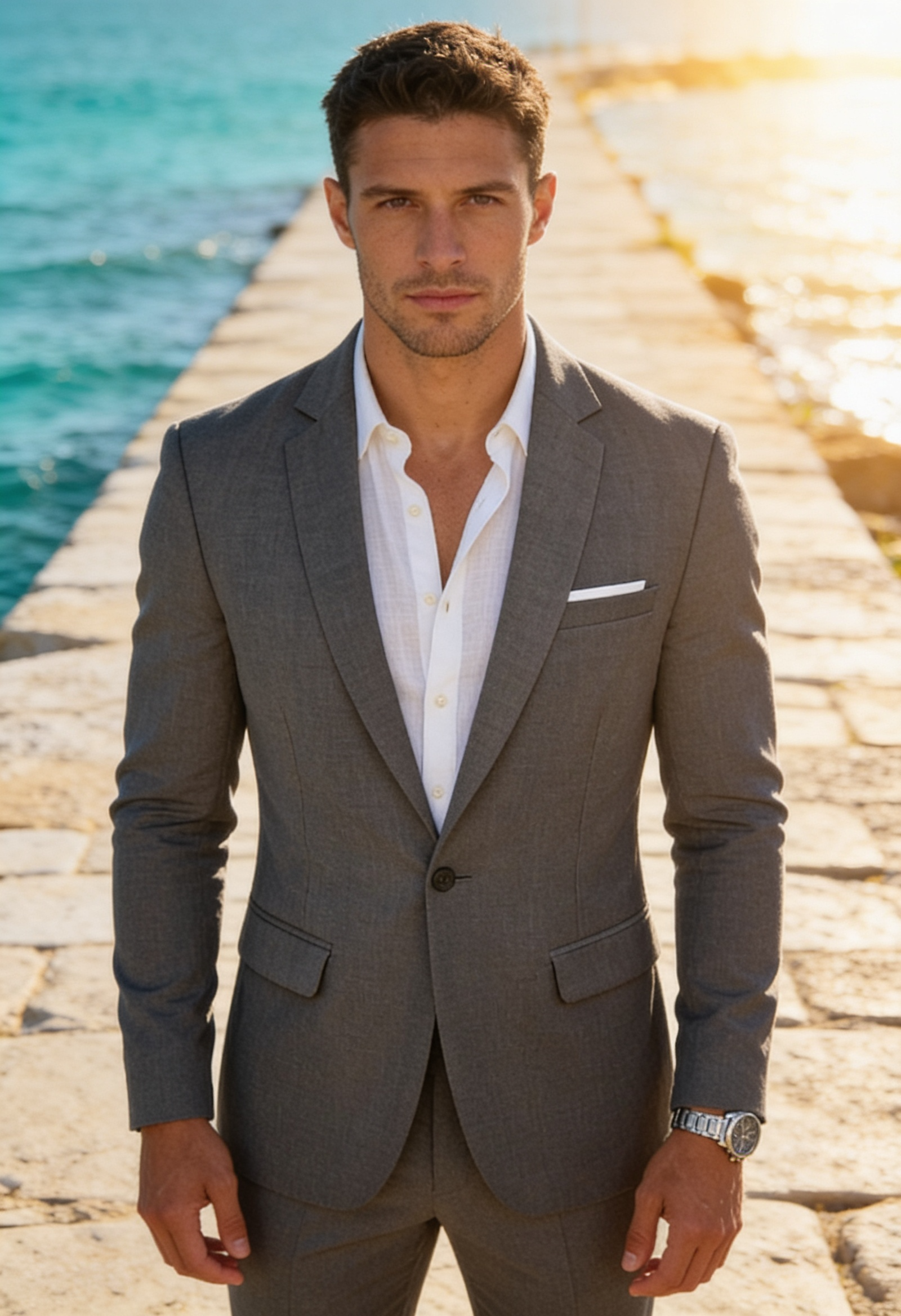 Men's Slim Fit Blazer – Structured