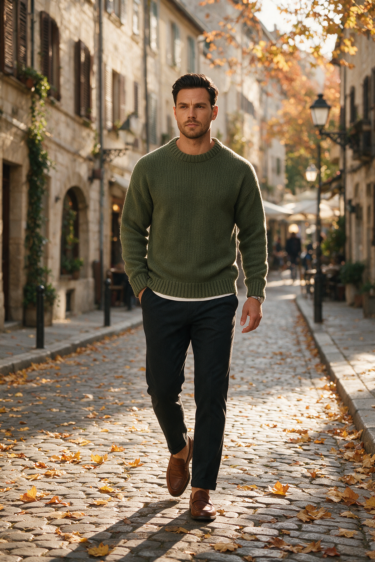 Men's Chunky Knit Jumper