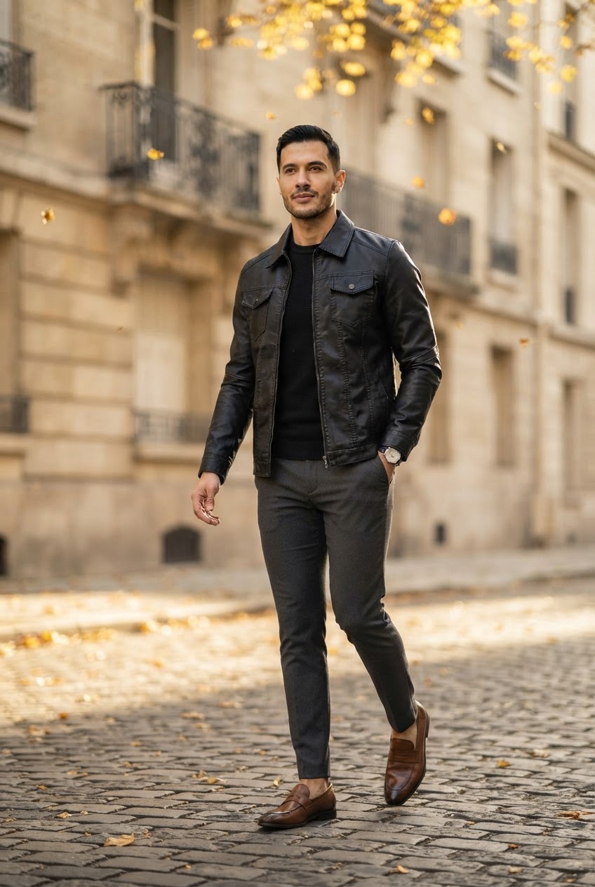 Men's Leather Jacket